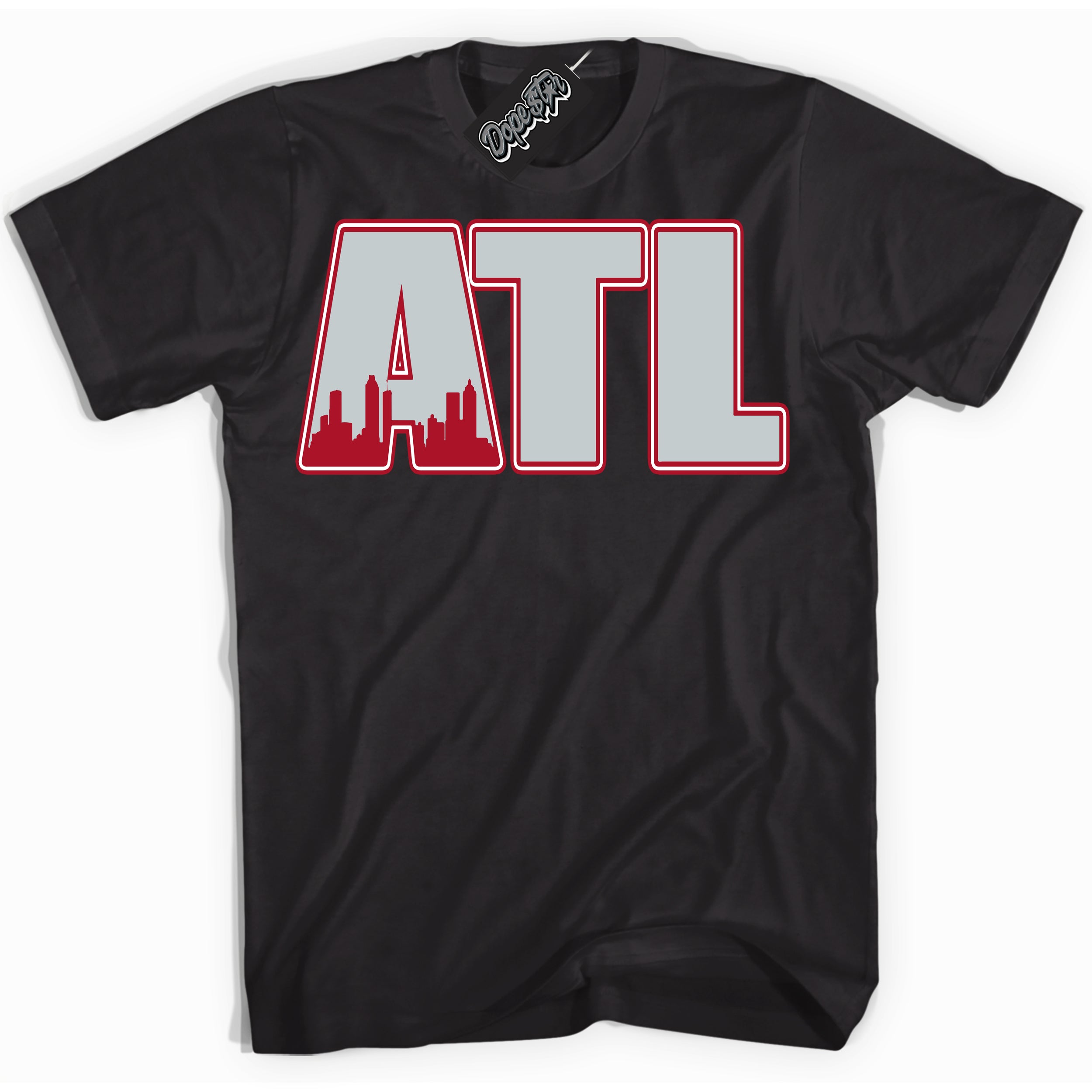 Cool Black Shirt with “ Atlanta” design that perfectly matches Reverse Ultraman Sneakers.