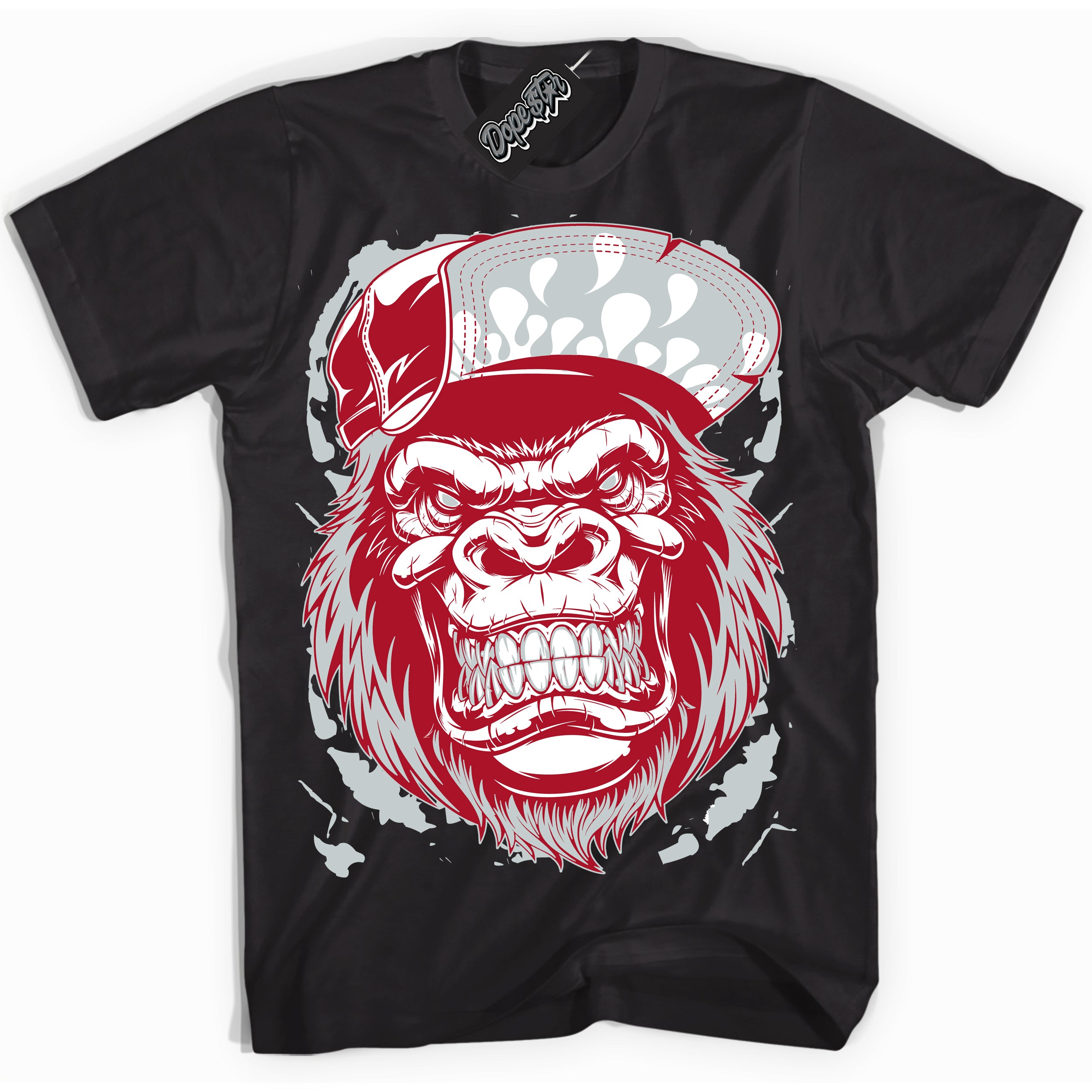 Cool Black Shirt with “ Gorilla Beast” design that perfectly matches Reverse Ultraman Sneakers.