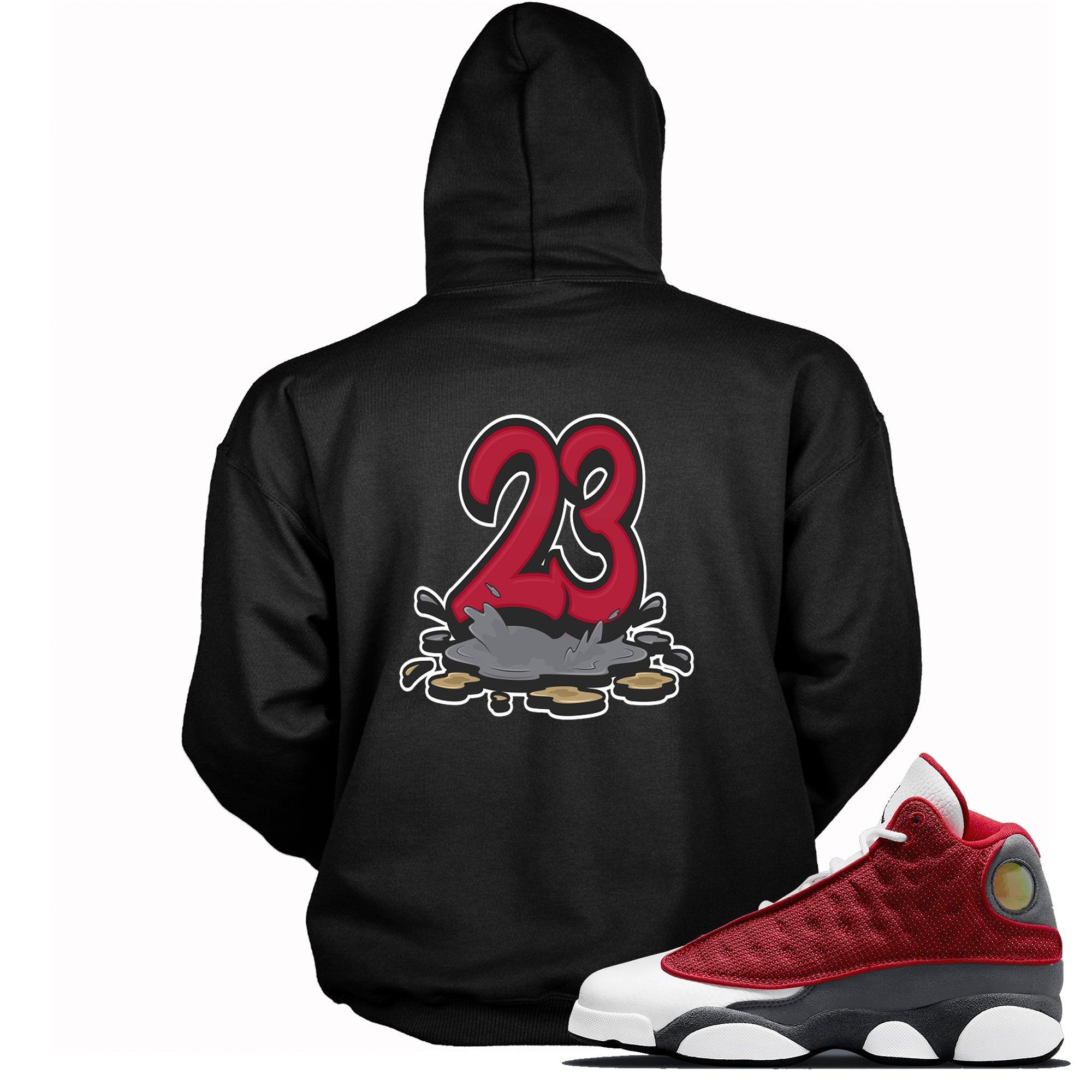 23 Melting Hoodie AJ 13 Red Flint photo