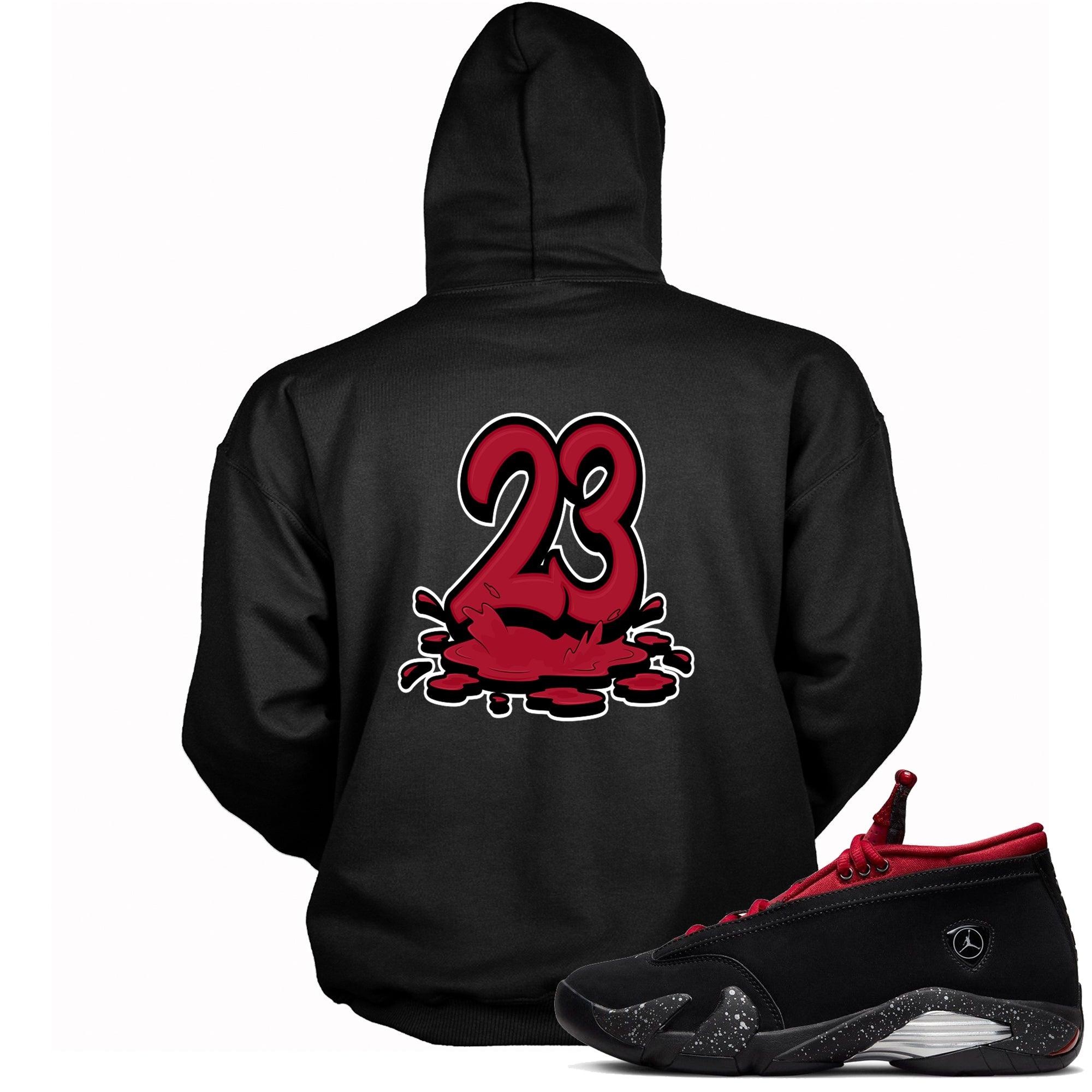 23 Melting Hoodie AJ 14 Retro Low Red Lipstick Womens photo