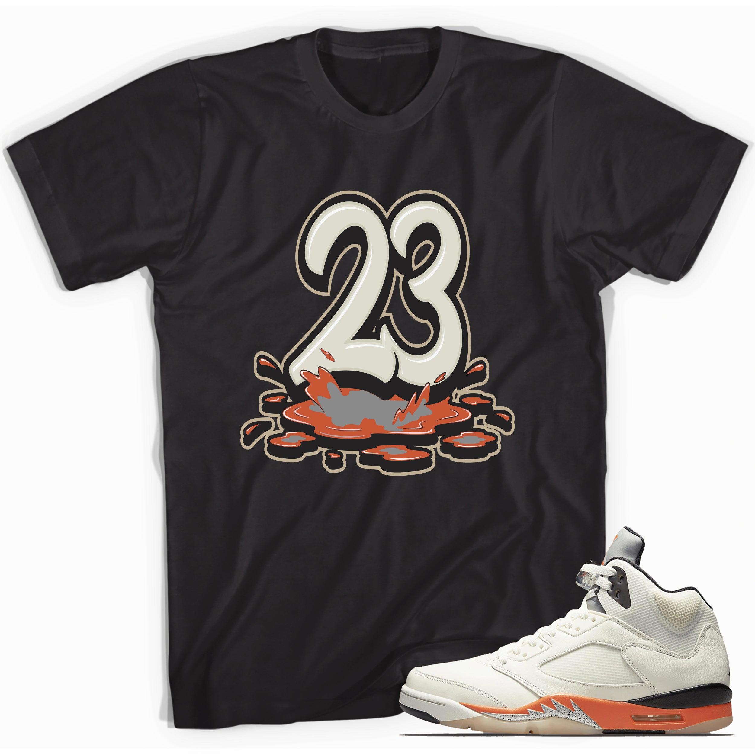 23 Melting Shirt AJ 5 Retro Shattered Backboard photo
