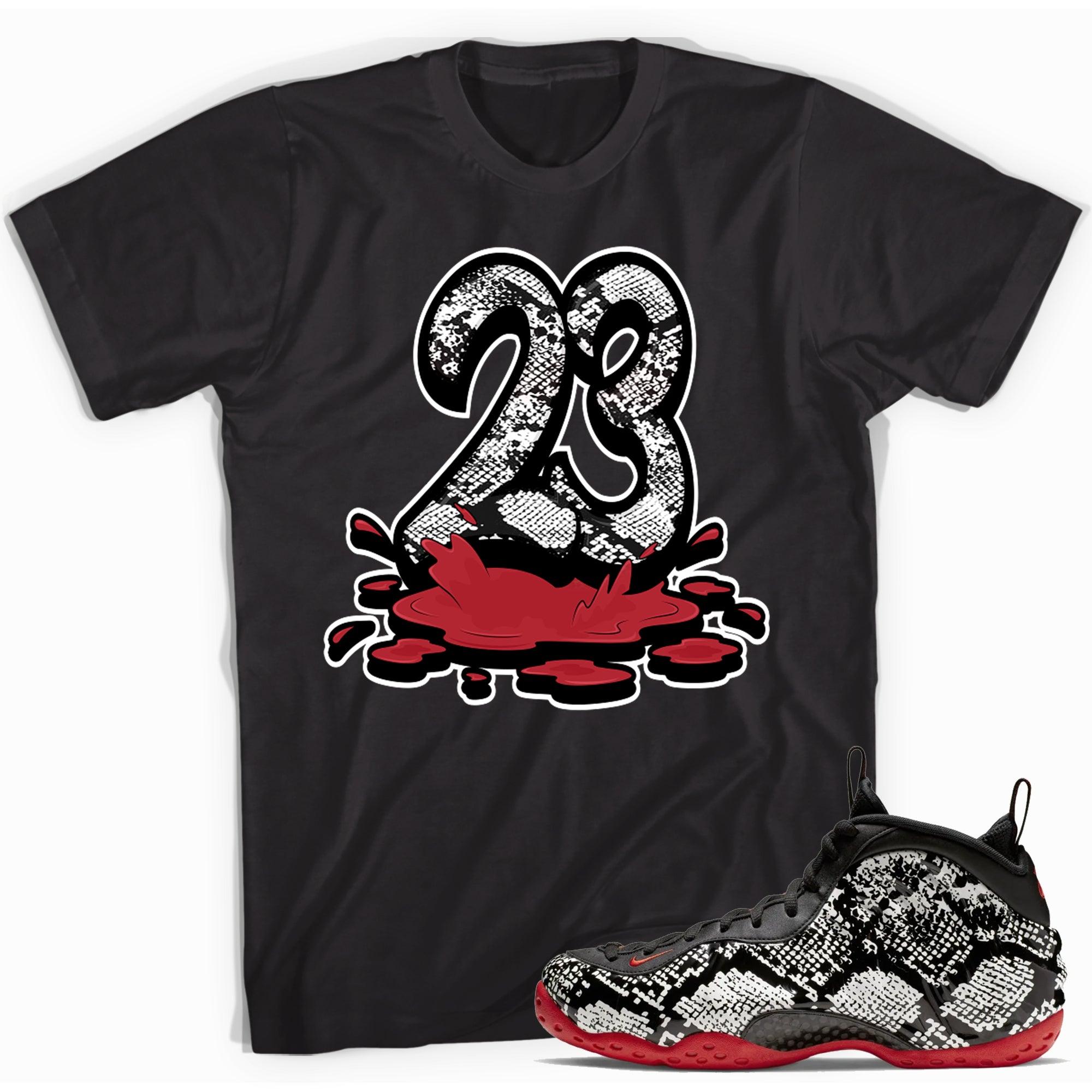 23 Melting Shirt Nike Air Foamposite One Albino Snakeskin photo