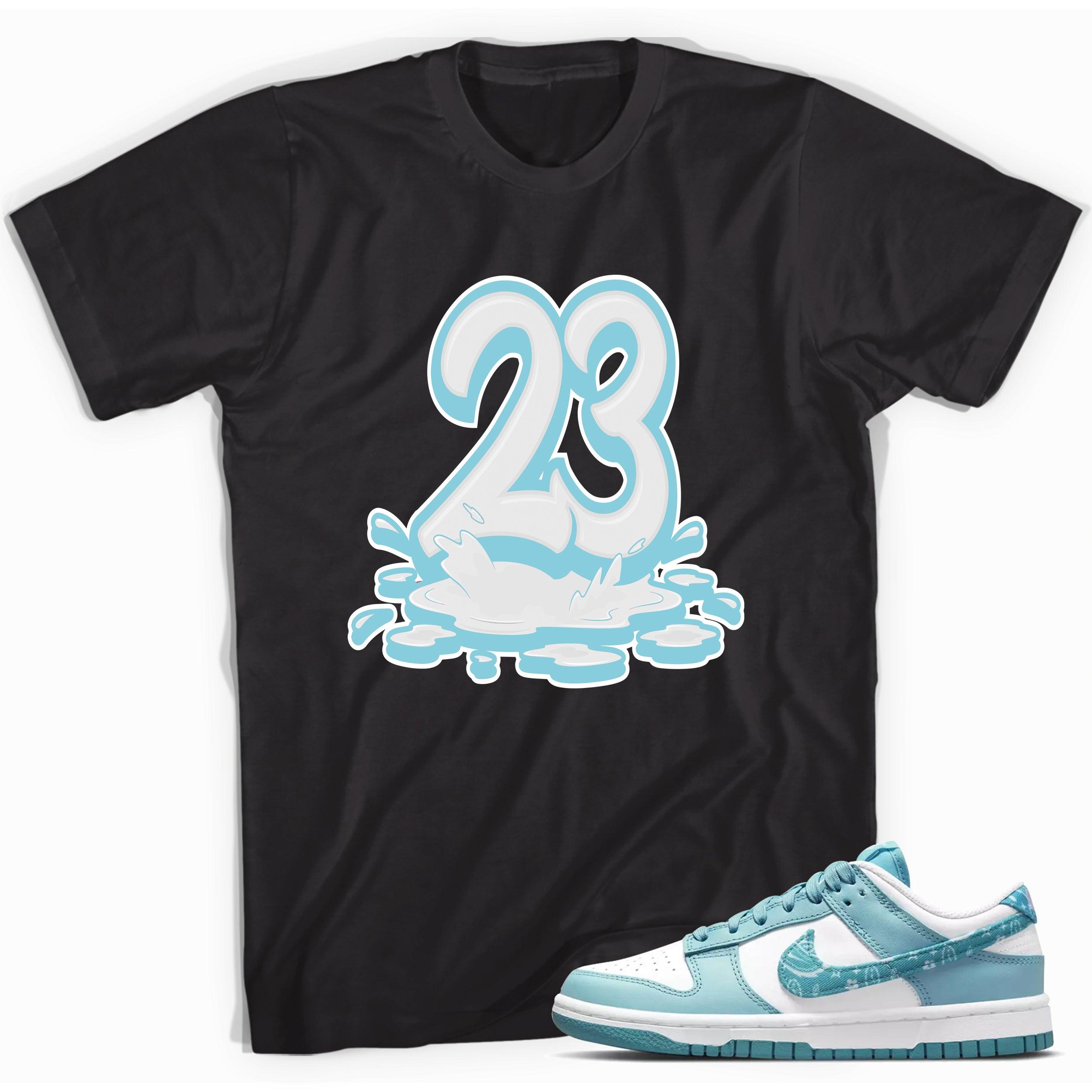 Dunk Low Essential Paisley Pack Worn Blue Shirt - 23 Melting