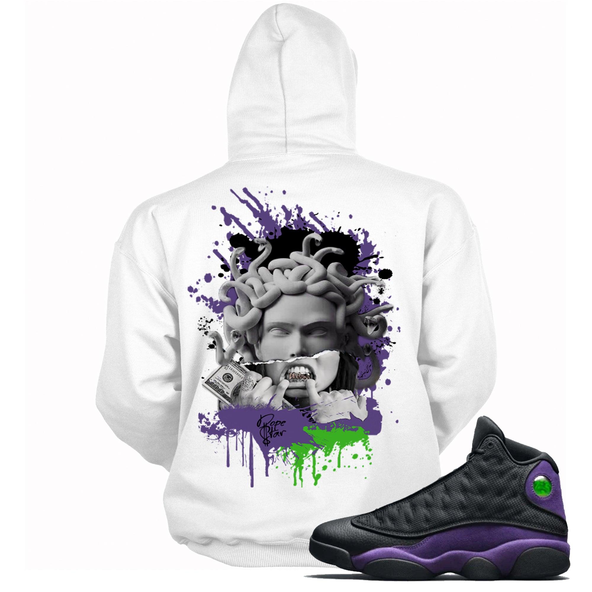 Medusa Hoodie AJ 13 Court Purple photo