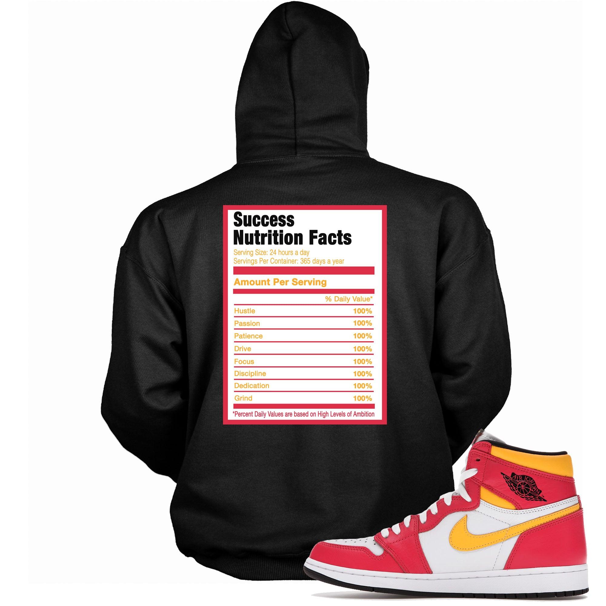 AJ 1 High OG Light Fusion Red Hoodie Success Nutrition