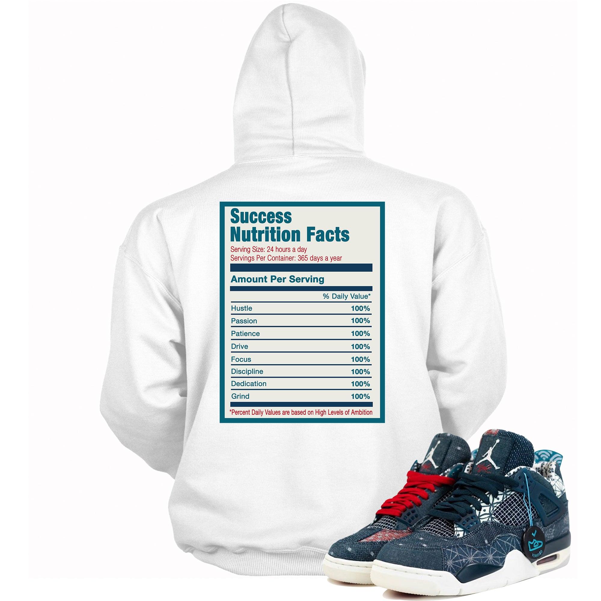 Success Nutrition Hoodie AJ 4 Deep Ocean photo
