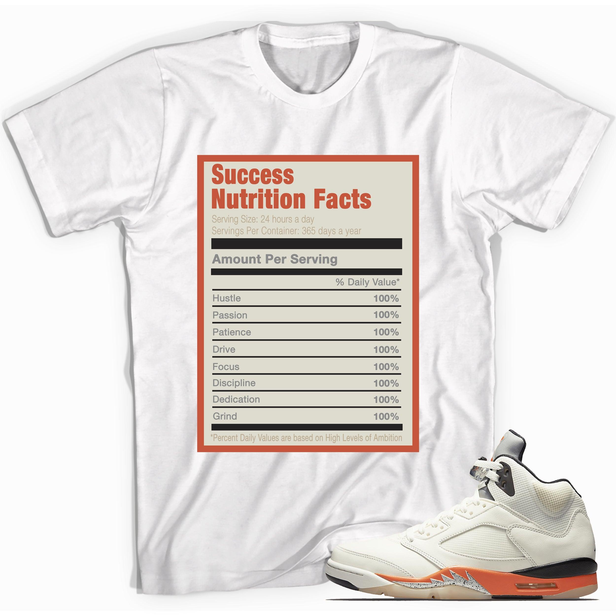 Success Nutrition Sneaker Tee AJ 5 Shattered Backboard photo