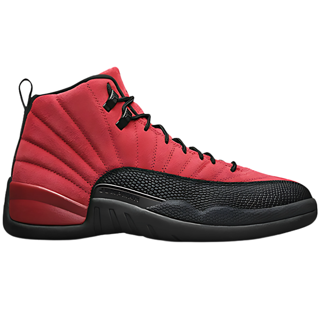 Multi-colored Sneaker Shirts and Hoodies designed by Sneaker Shirts Outlet® to match the AJ 12 Retro Reverse Flu Game