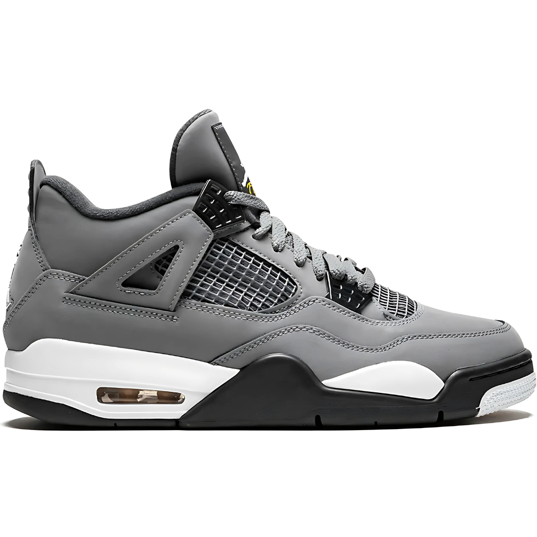 Multi-colored Sneaker Shirts and Hoodies designed by Sneaker Shirts Outlet® to match the AJ 4 Retro Cool Grey.