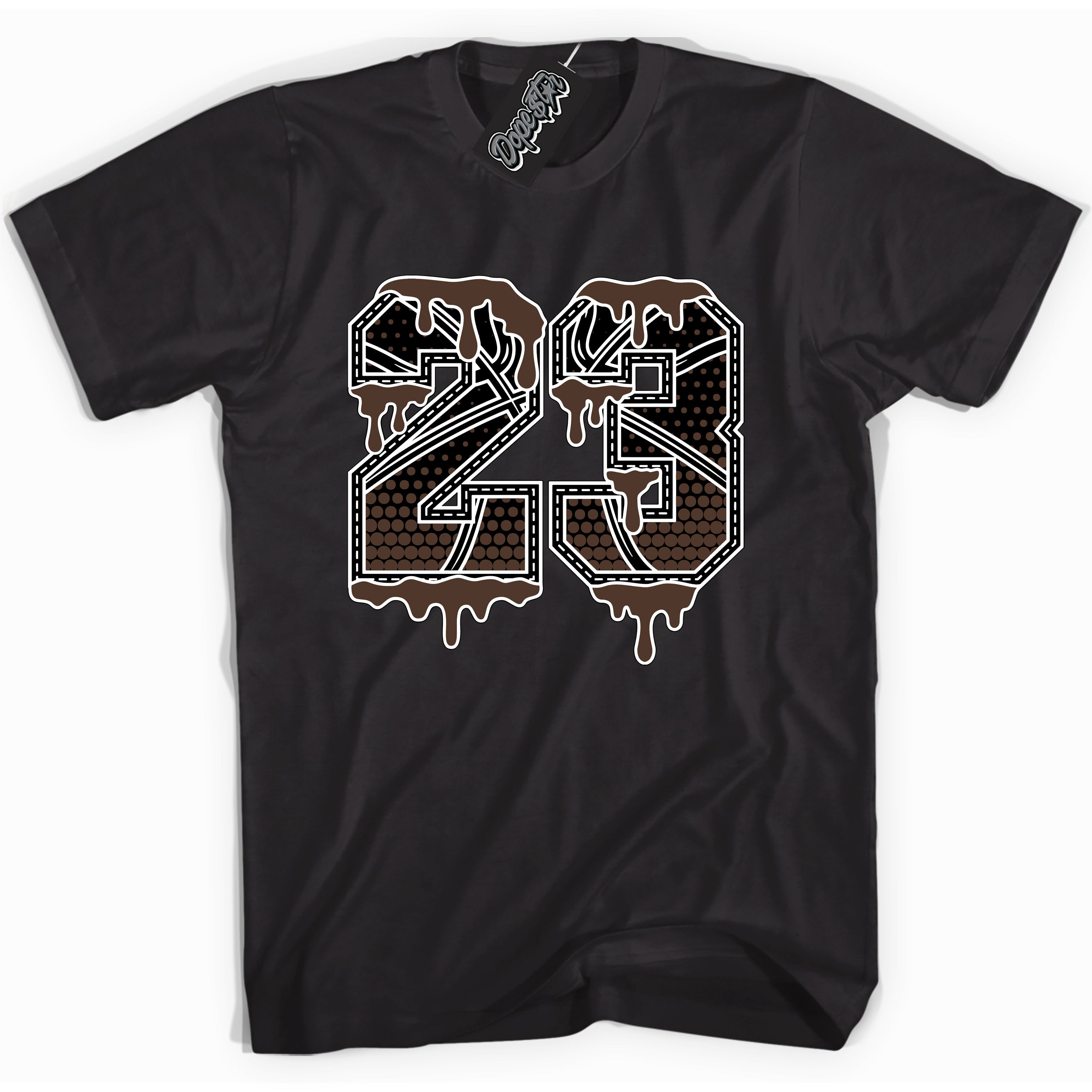 Cool Black graphic tee with “ 23 Ball ” design, that perfectly matches Palomino 1s sneakers 