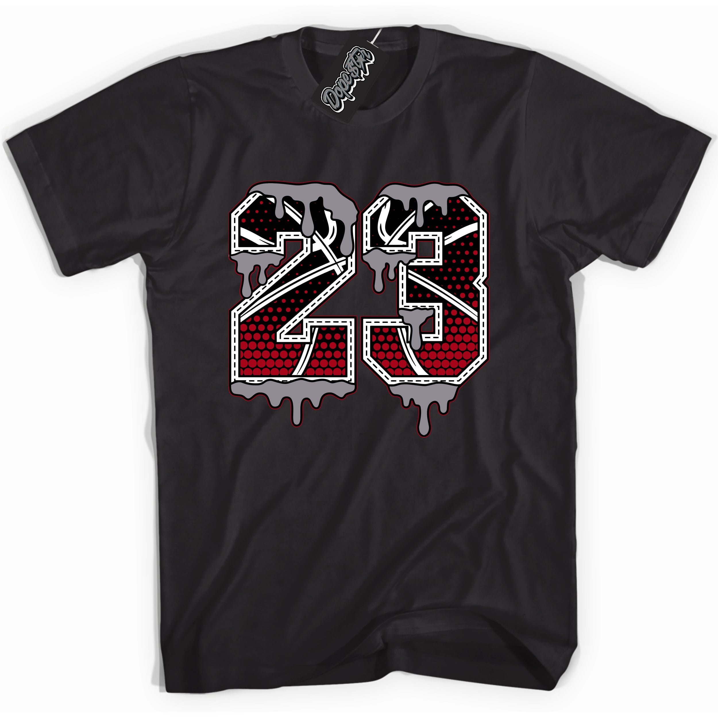 Cool Black Shirt with “ 23 Ball” design that perfectly matches Bred Reimagined 4s Jordans.