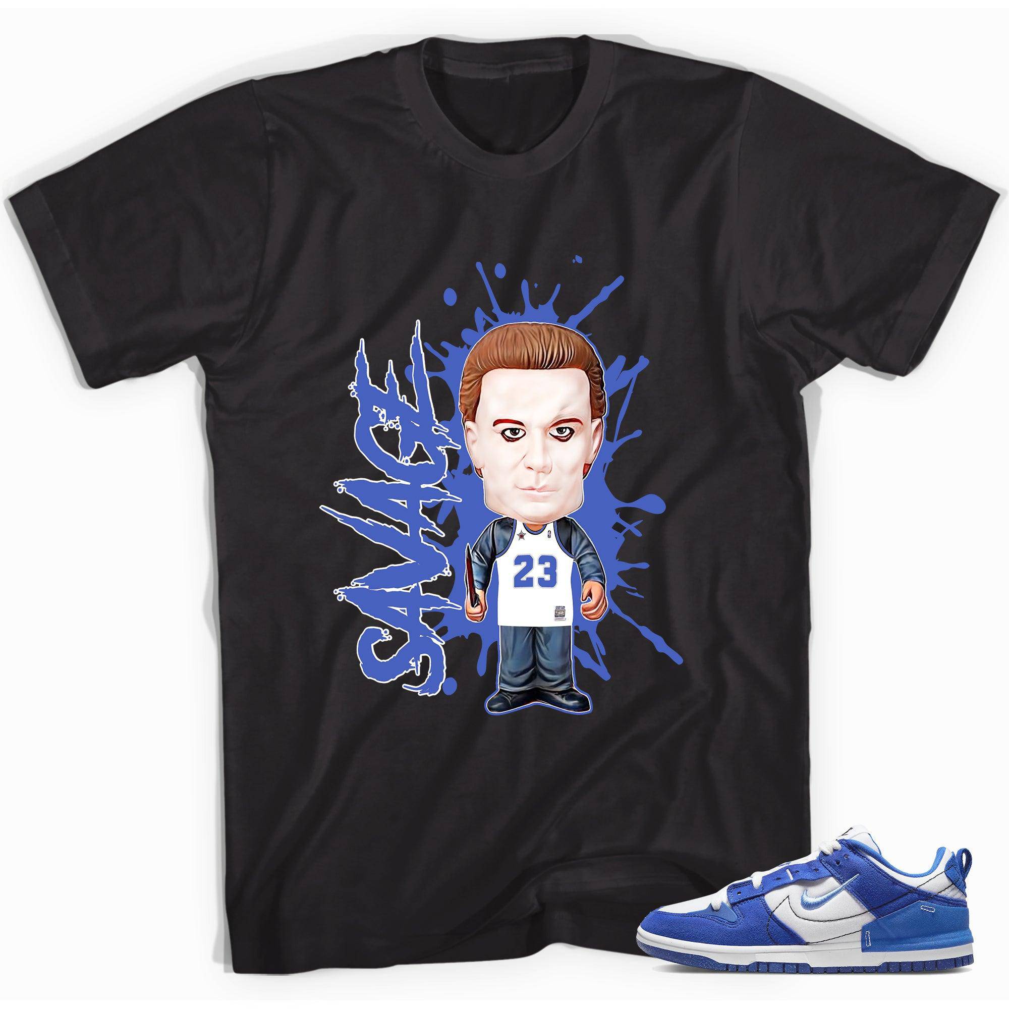 Dunk Low Disrupt Hyper Royal Shirt Savage - Sneaker Shirts Outlet