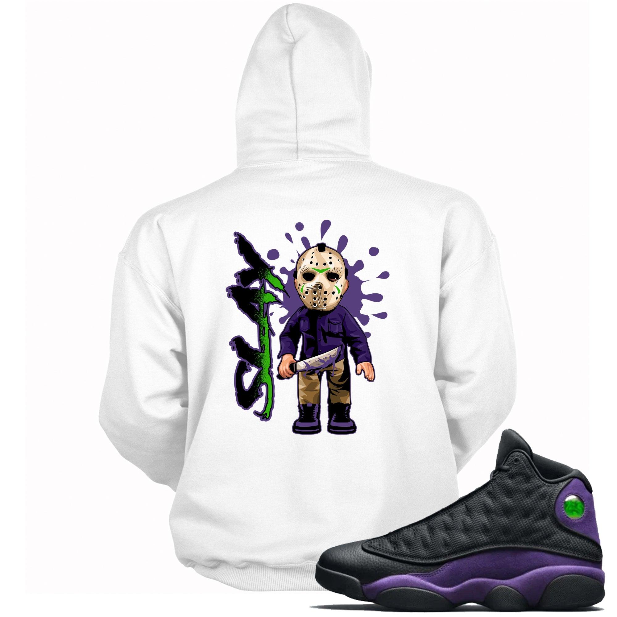 13 Court Purple Hoodie Slay