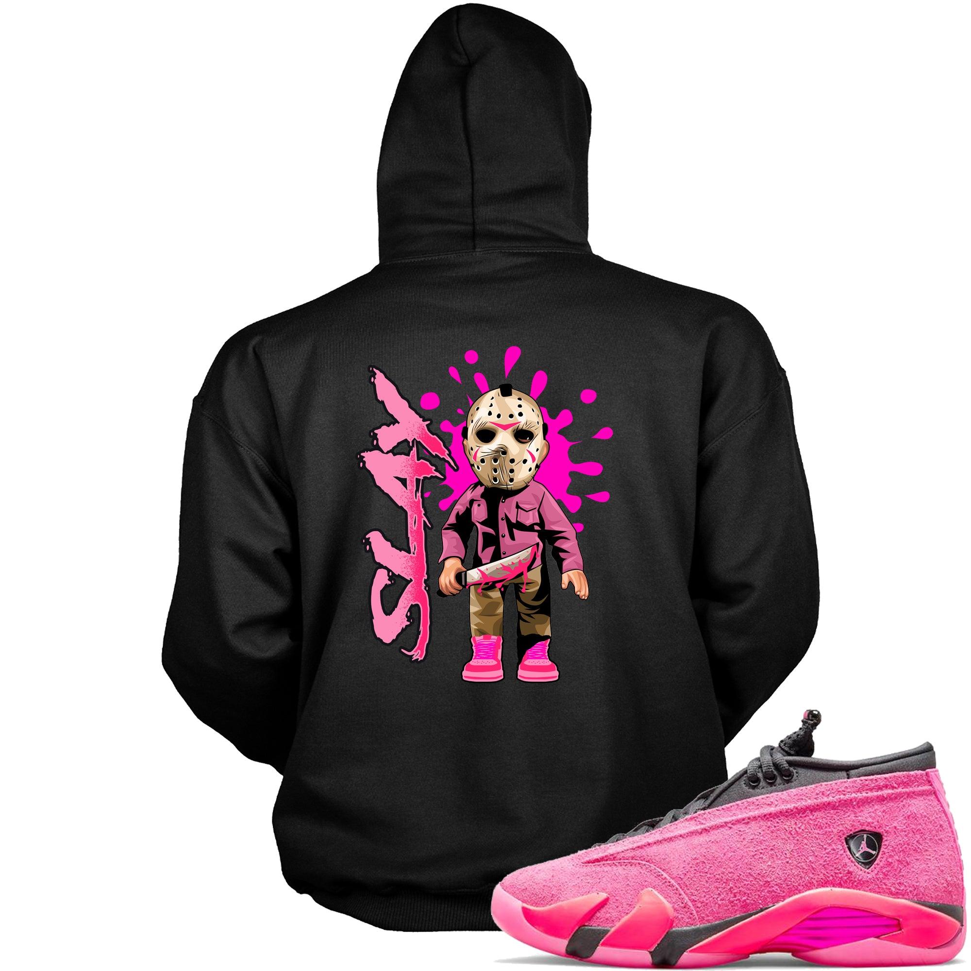 14 Low Shocking Pink Hoodie