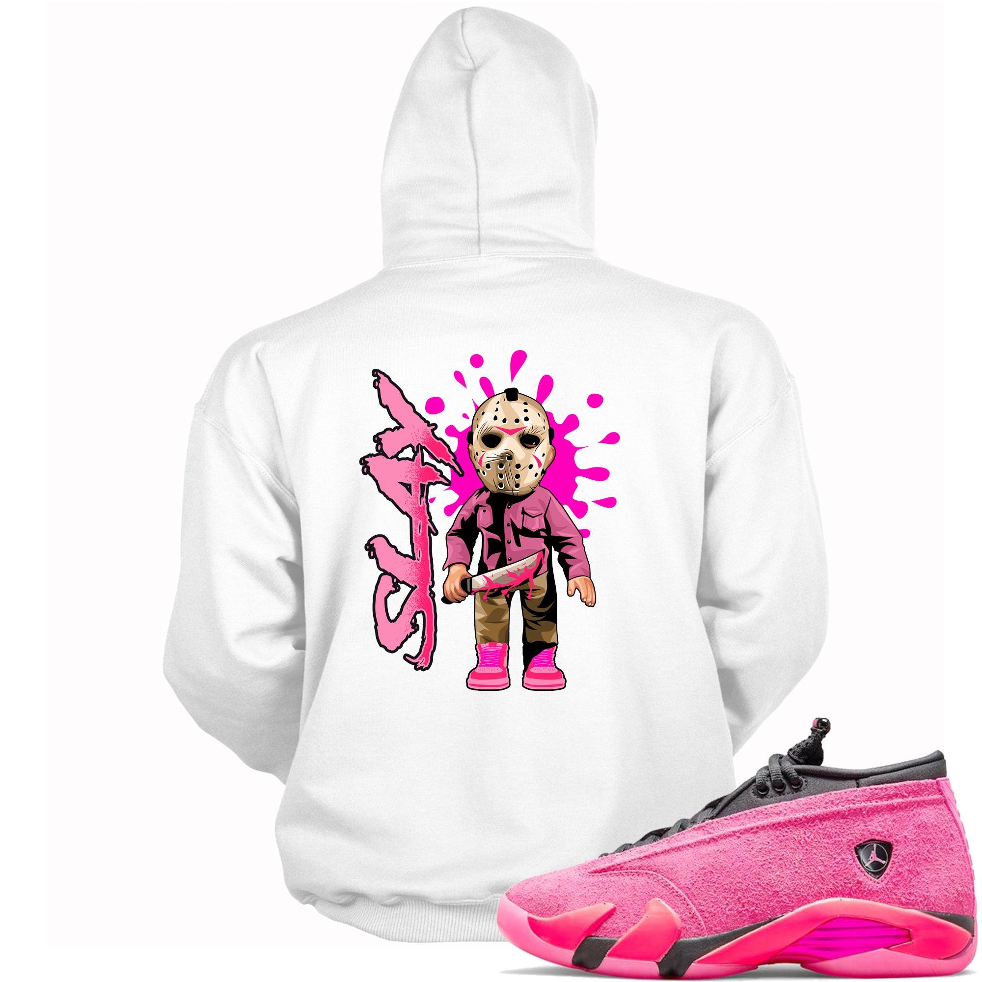 14 Low Shocking Pink Hoodie