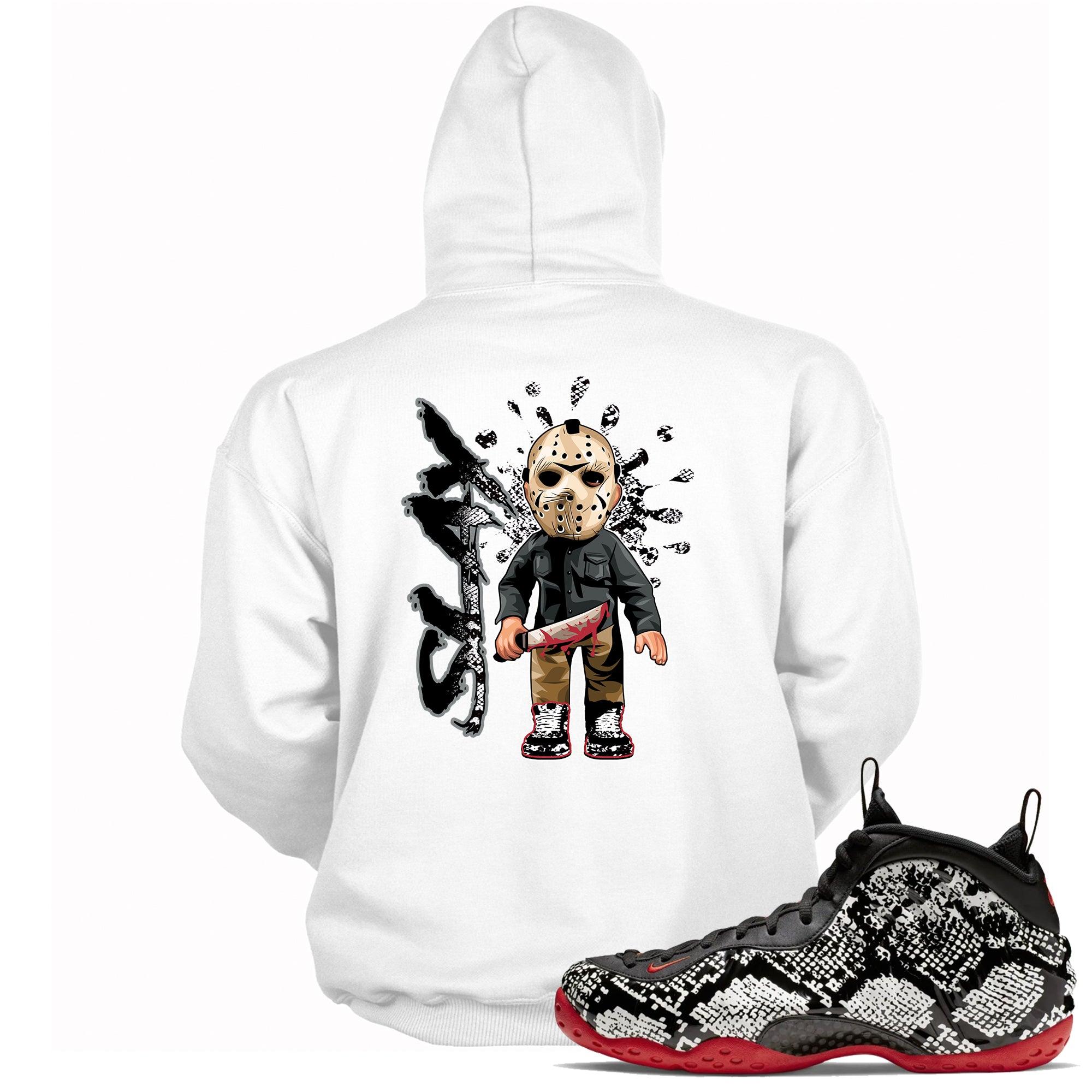 Air Foamposite One Albino Snakeskin Hoodie Slay