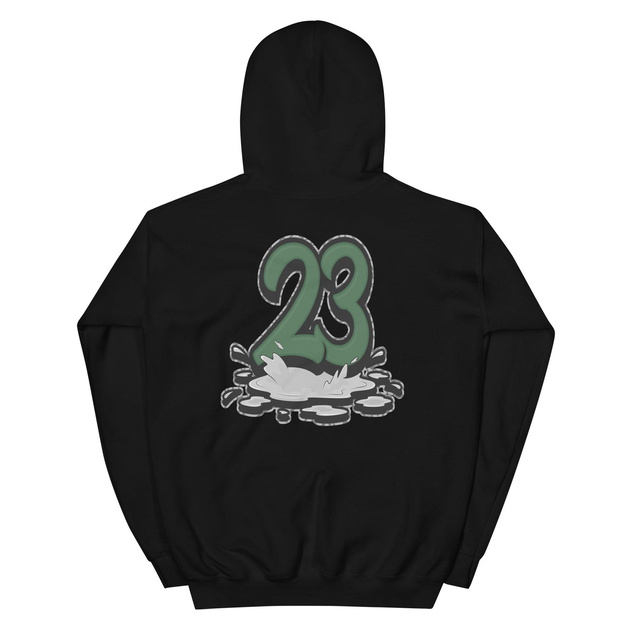 3s PINE GREEN Hoodie Melting 23