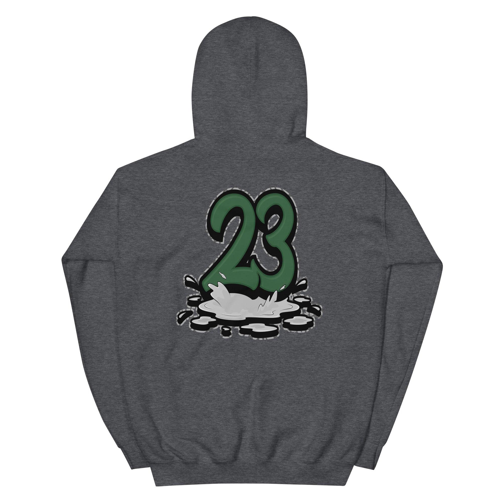 3s PINE GREEN Hoodie Melting 23