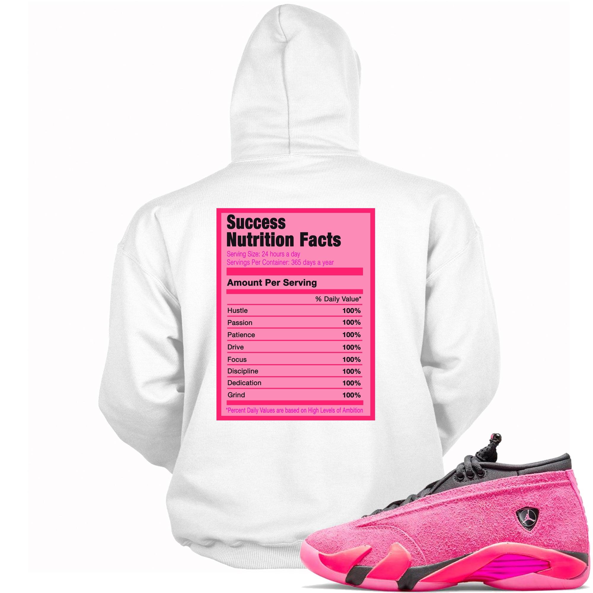 14 Low Shocking Pink Hoodie Success Nutrition