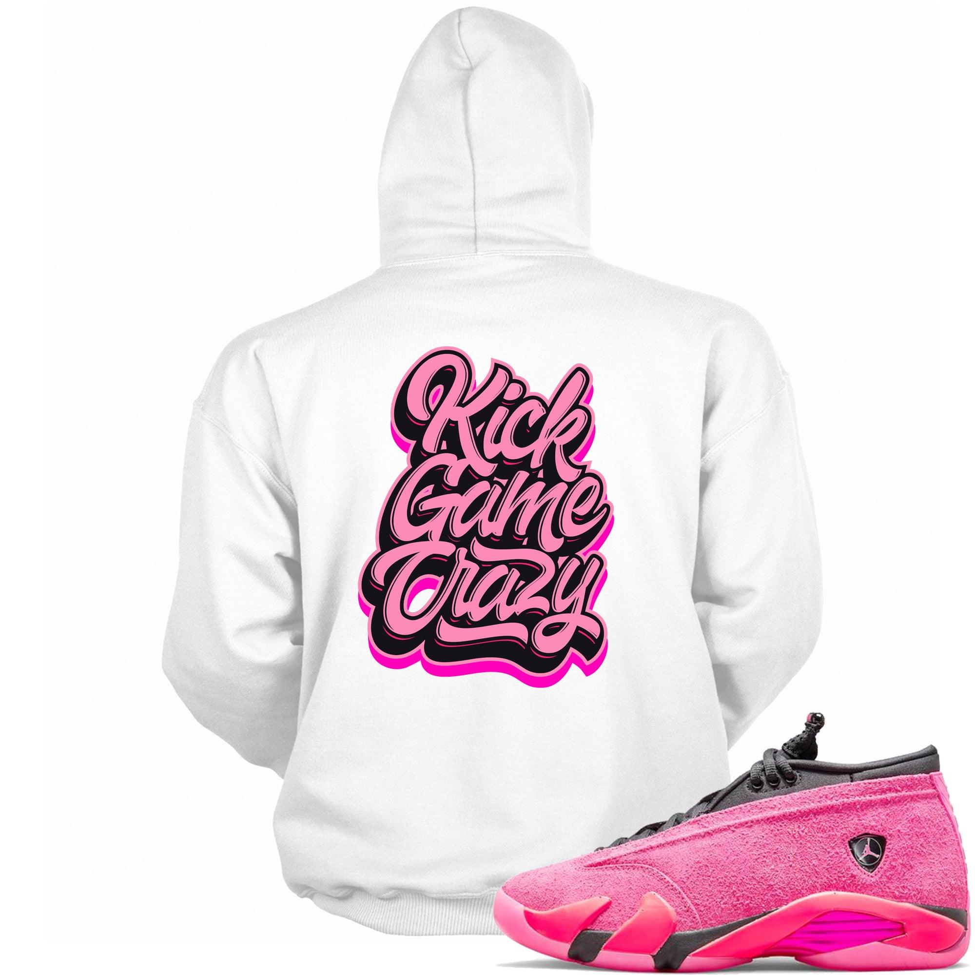 14 Low Shocking Pink Hoodie Kick Game Crazy