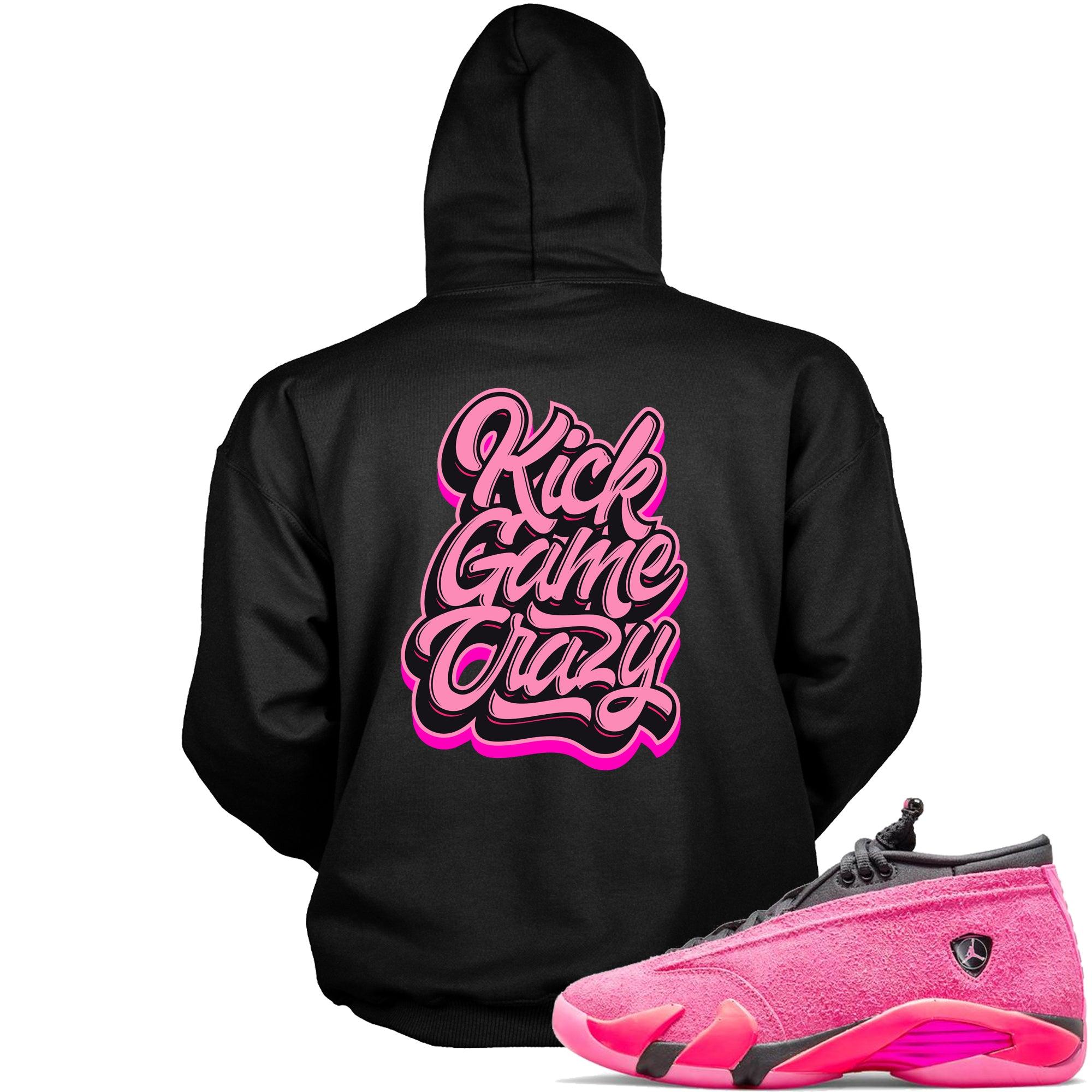 14 Low Shocking Pink Hoodie Kick Game Crazy