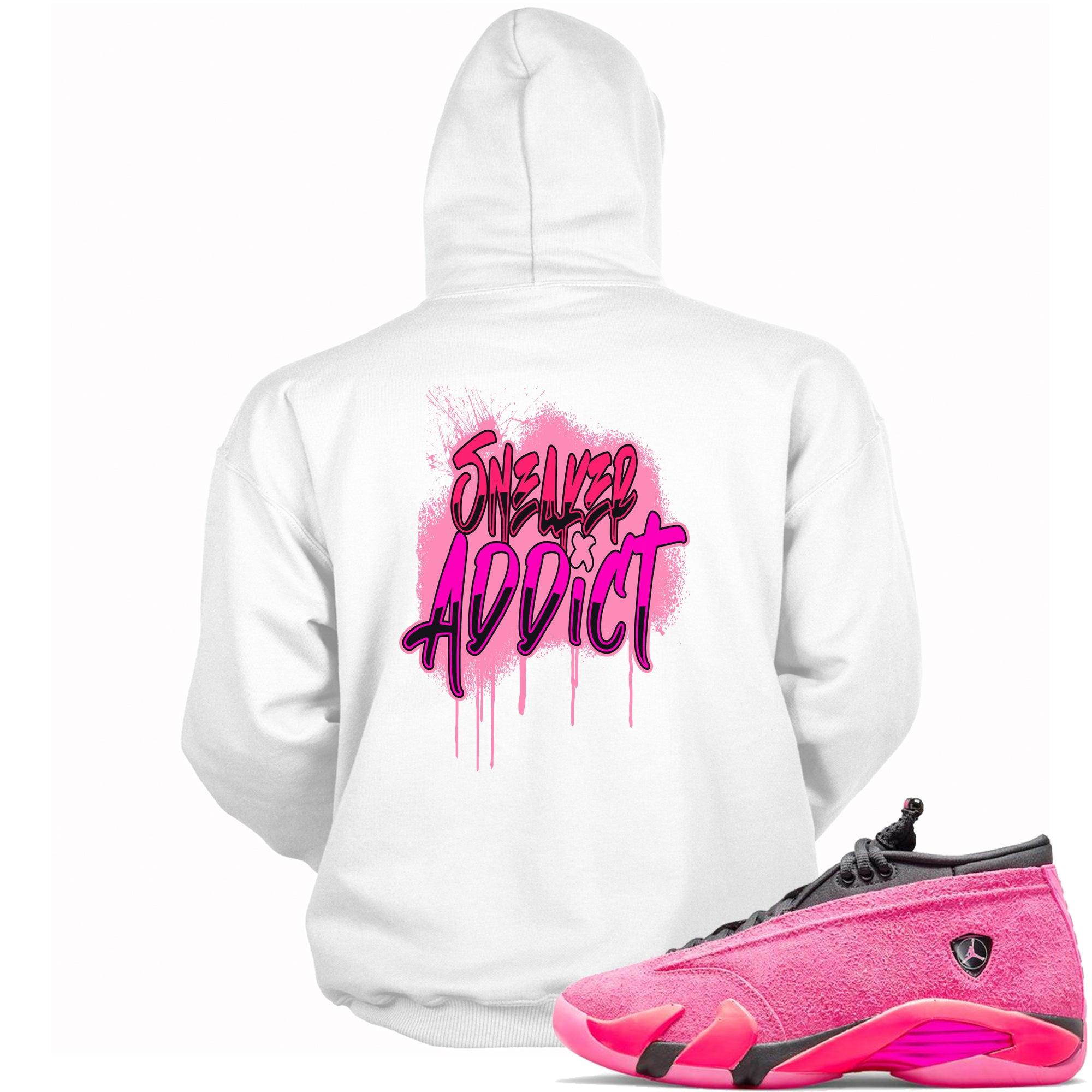 14 Low Shocking Pink Hoodie Sneaker Addict