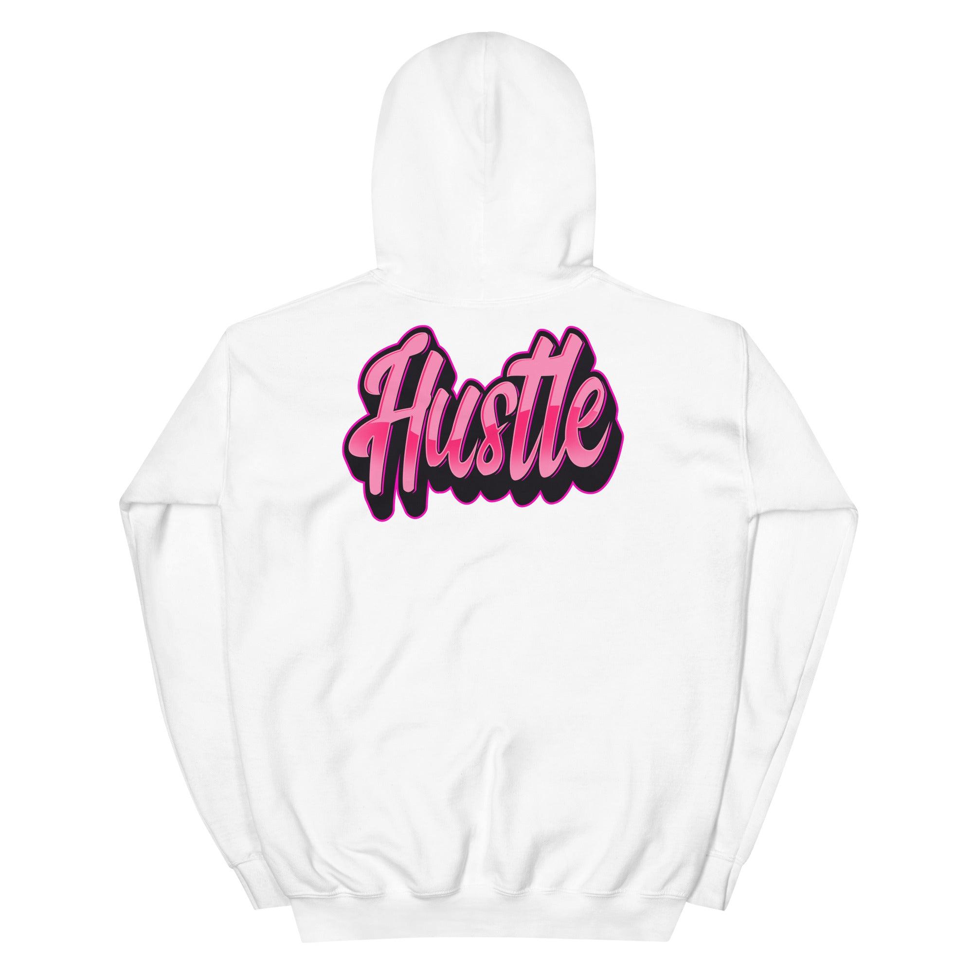 14s Low Shocking Pink Hoodie Hustle