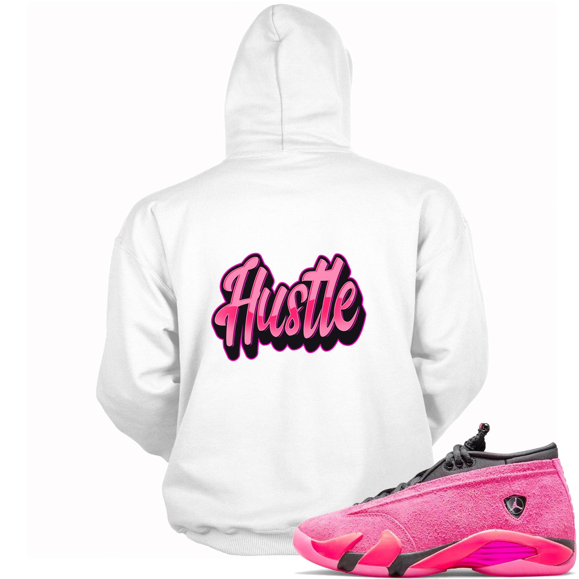 14s Low Shocking Pink Hoodie Hustle