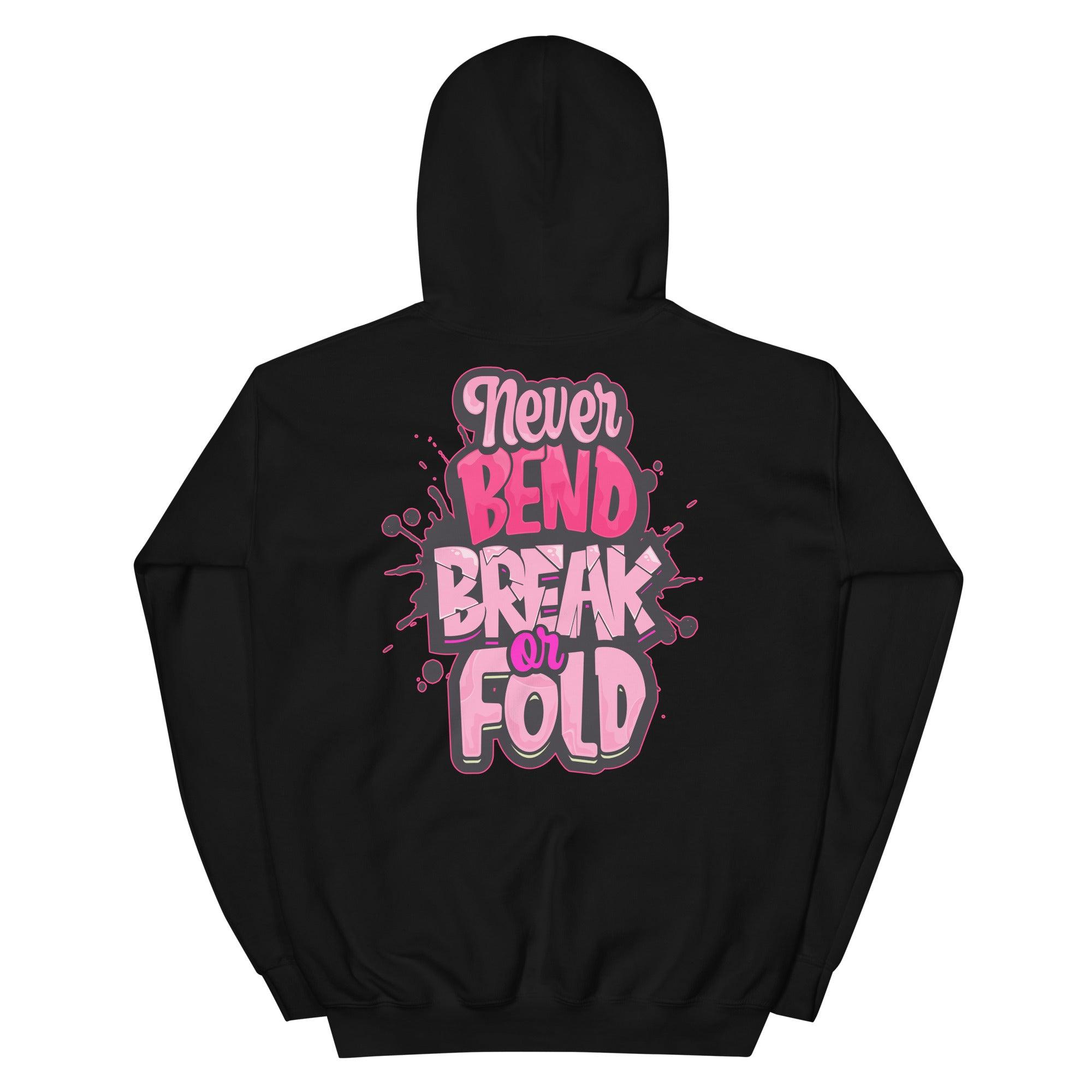 14s Low Shocking Pink Hoodie Never Bend Break or Fold