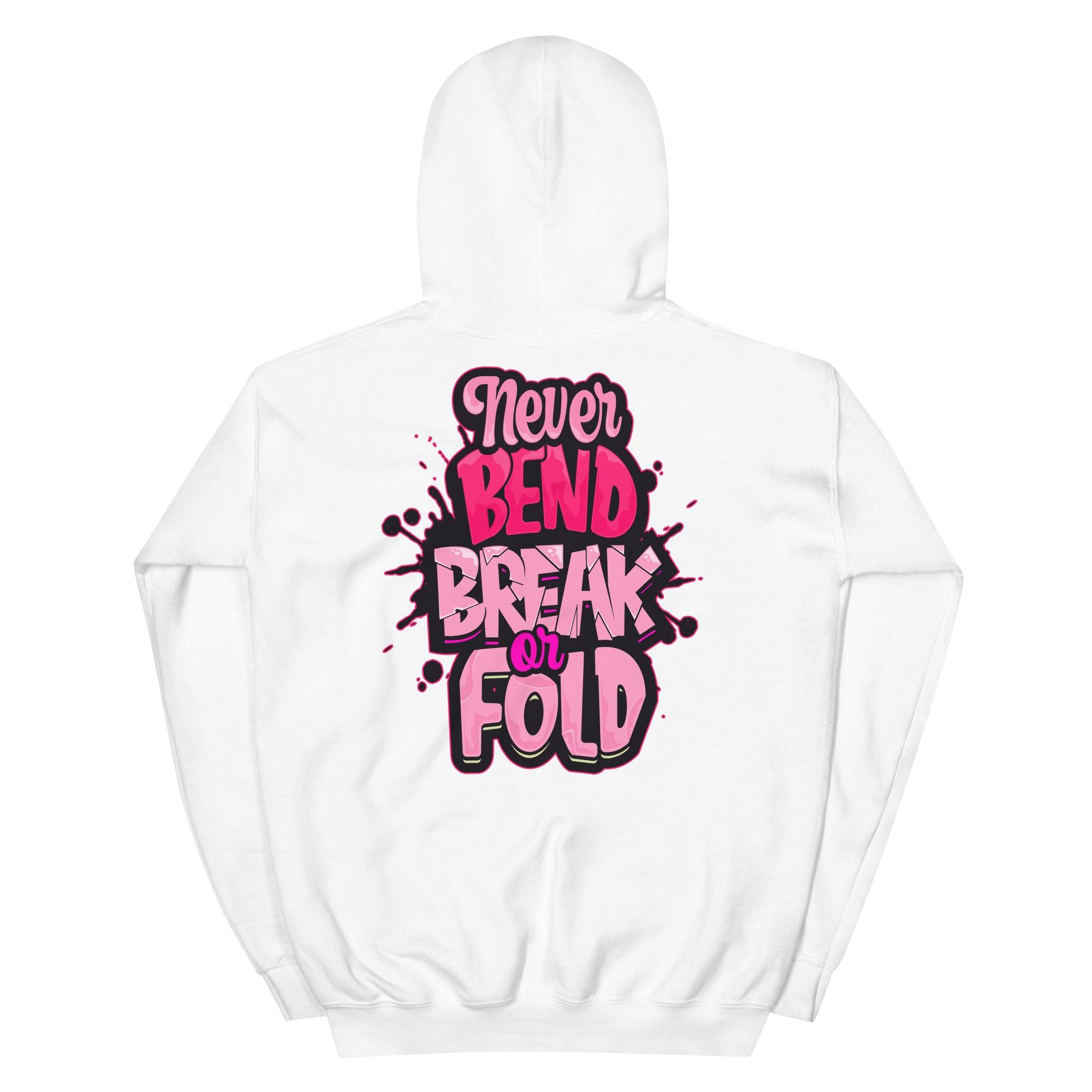 14s Low Shocking Pink Hoodie Never Bend Break or Fold