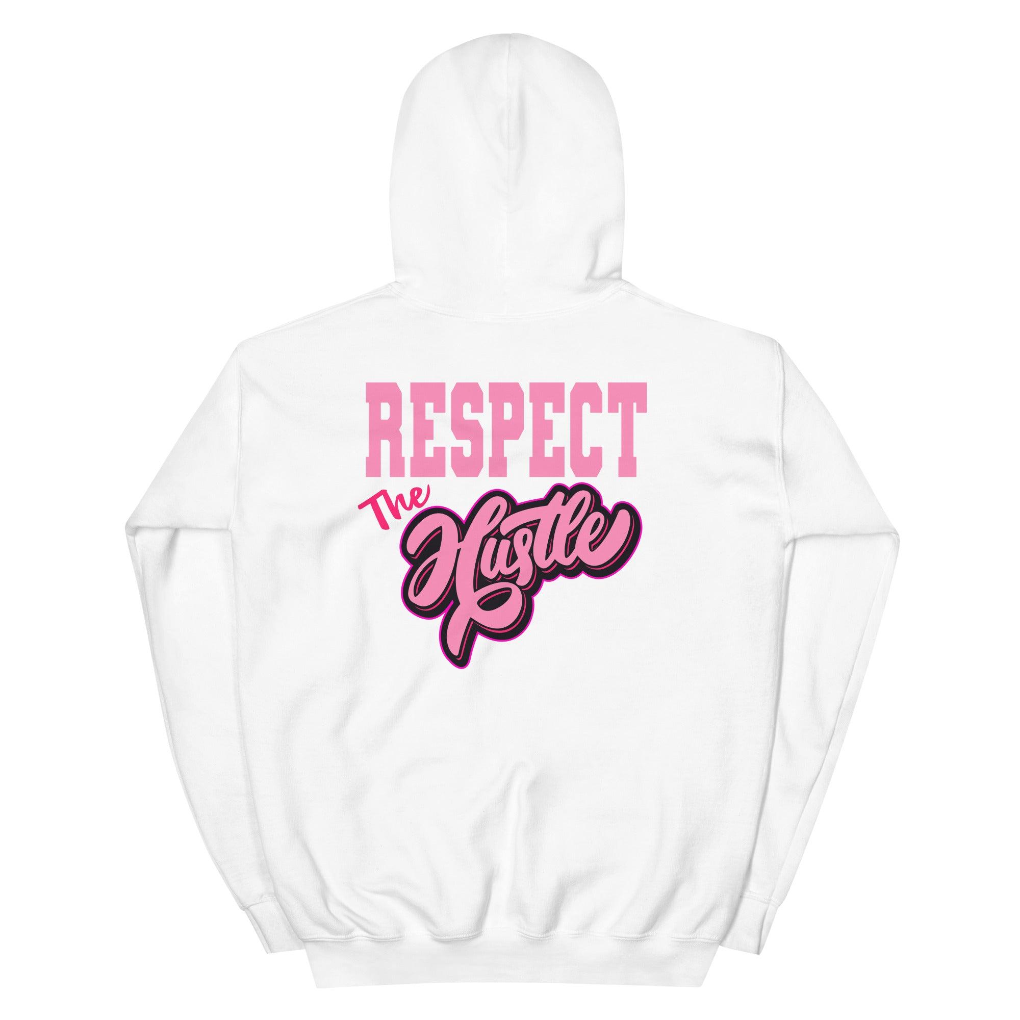 14s Low Shocking Pink Hoodie Respect The Hustle