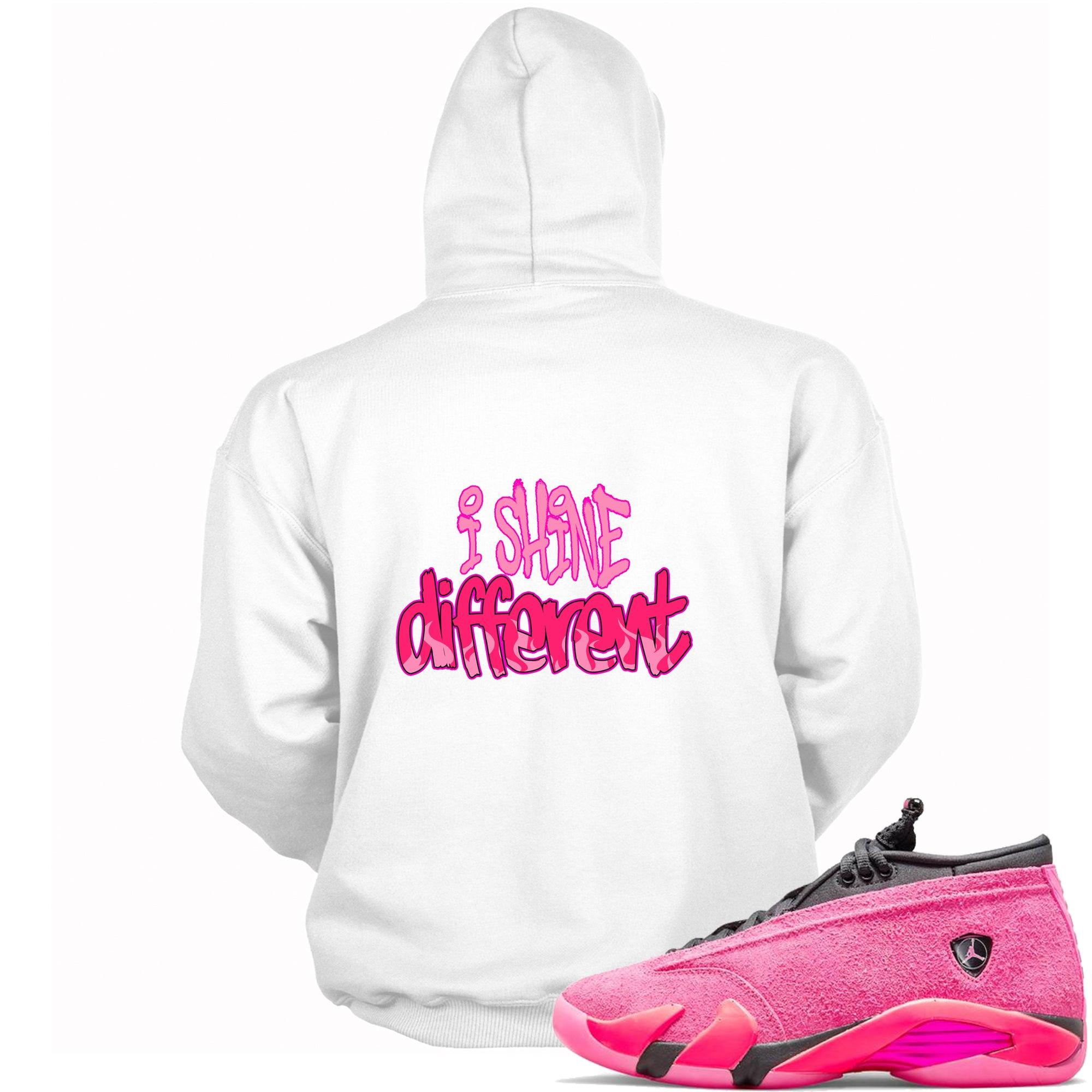 14s Low Shocking Pink Hoodie Shine Different