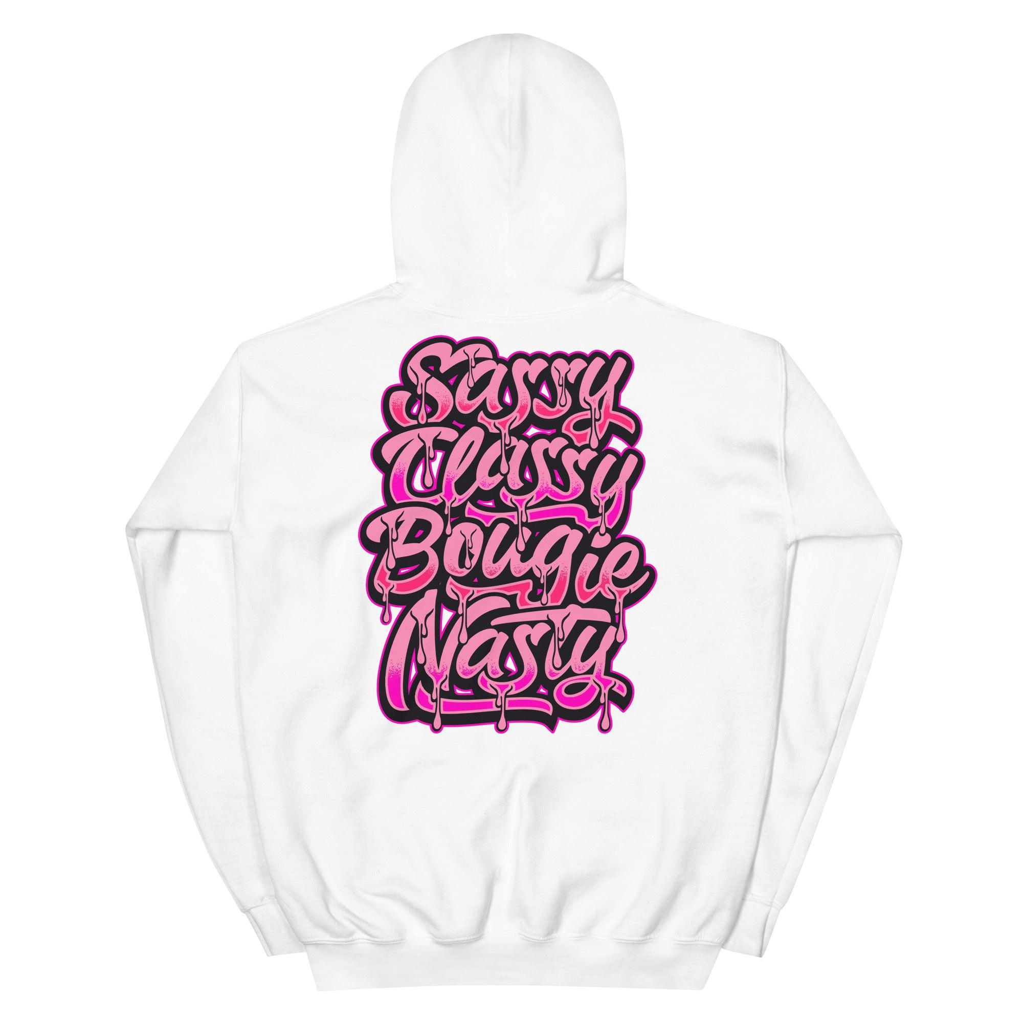 14s Low Shocking Pink Hoodie Sassy Classy