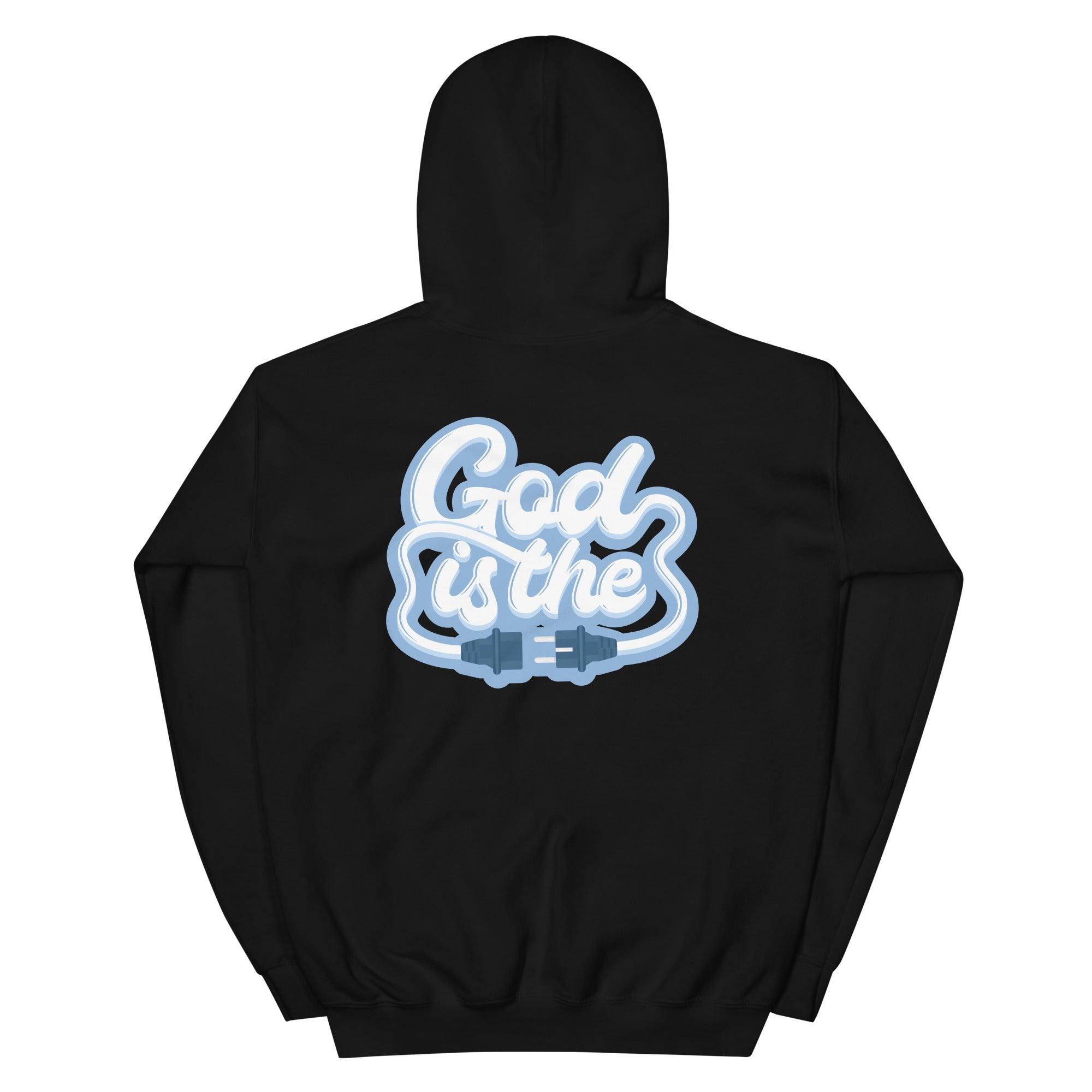 6 GG Still Blue Hoodie God Is