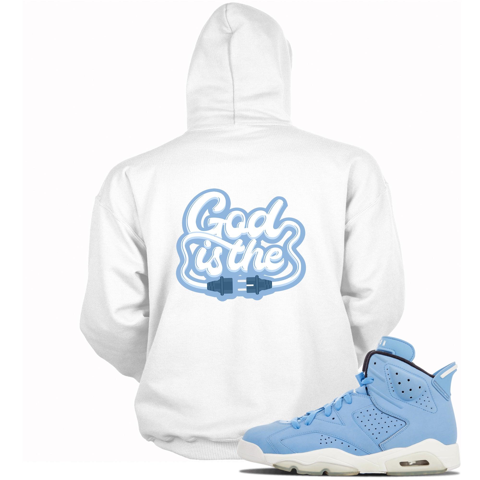 6 GG Still Blue Hoodie God Is