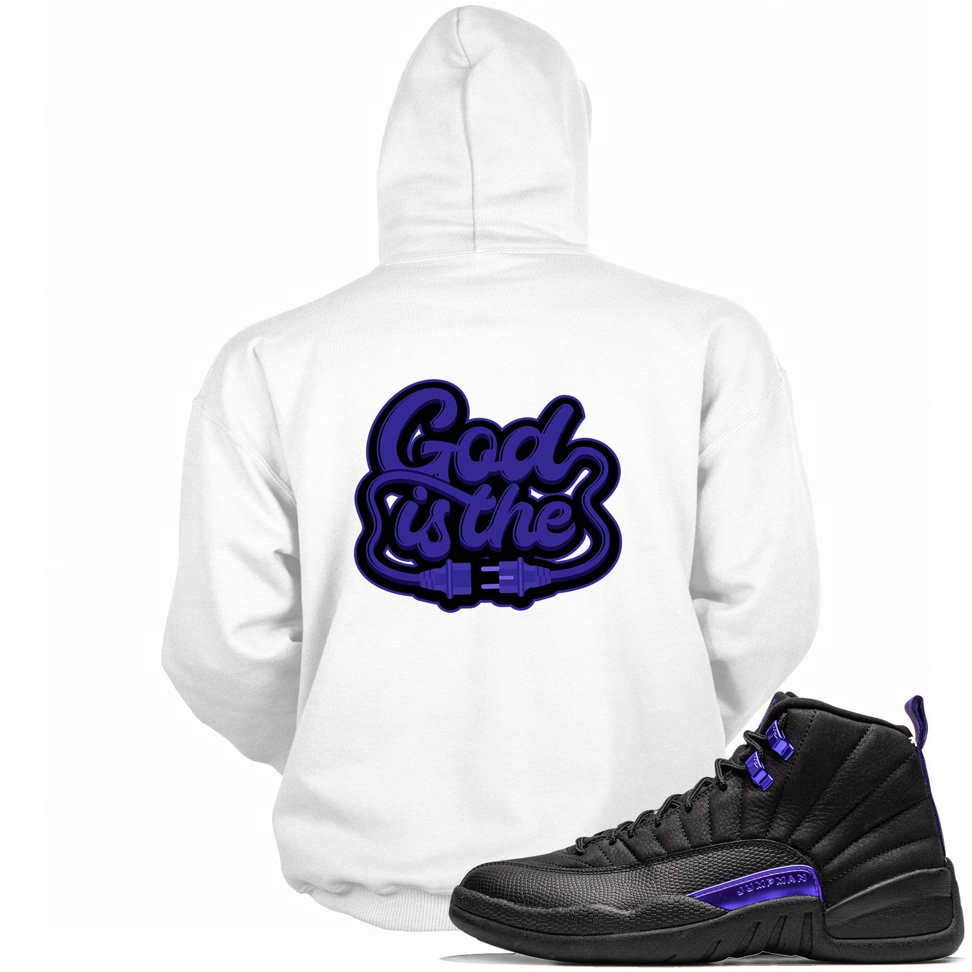 12s Dark Concord Hoodie God Is