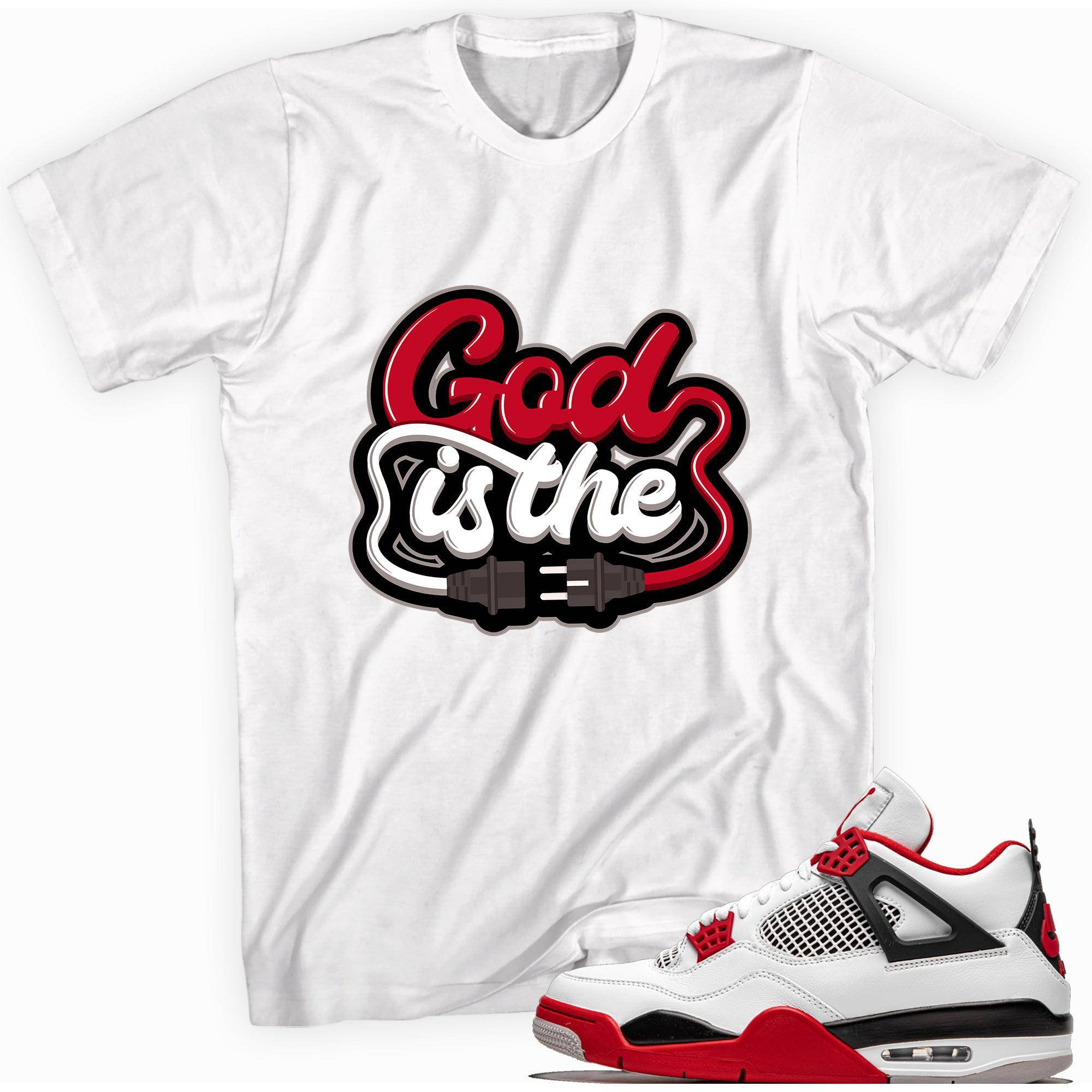 4s Fire Red 2020 Shirt God Is