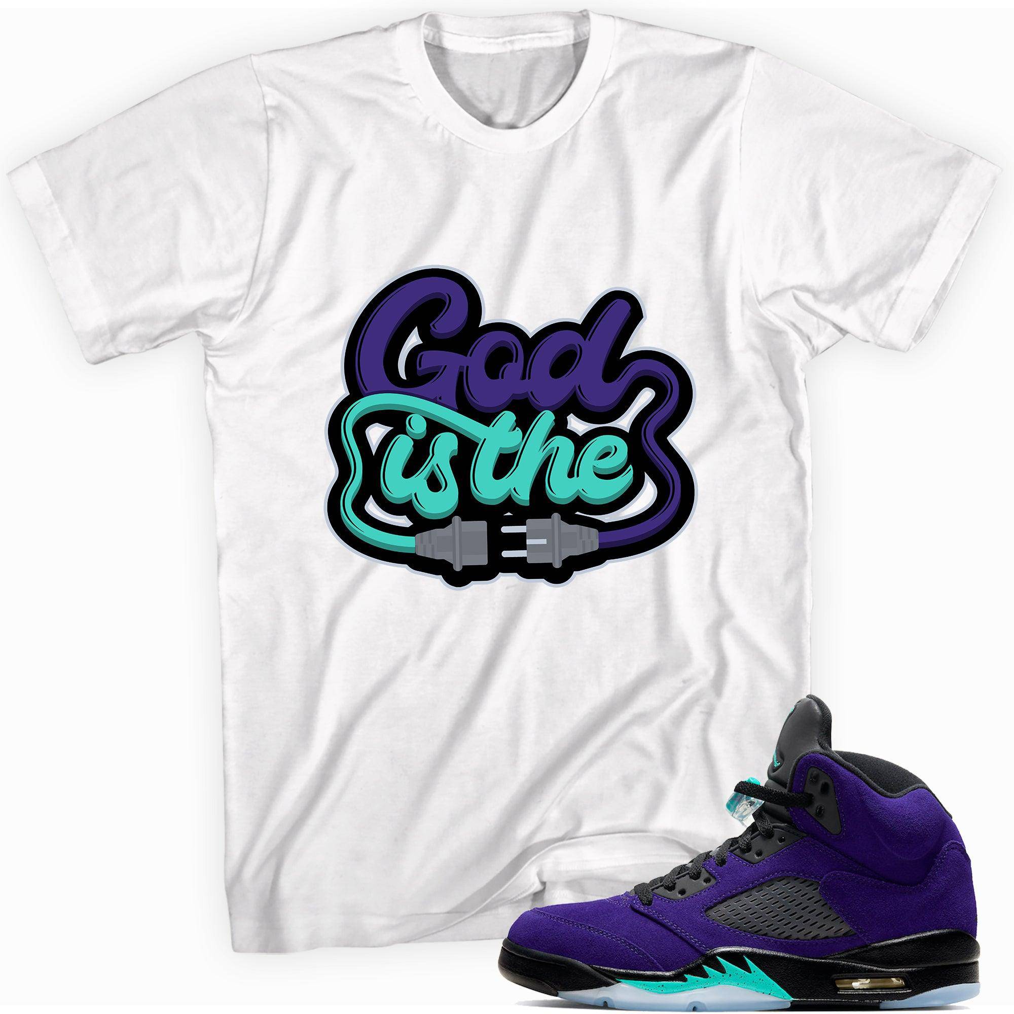 5s Alternate Grape Shirt God Is