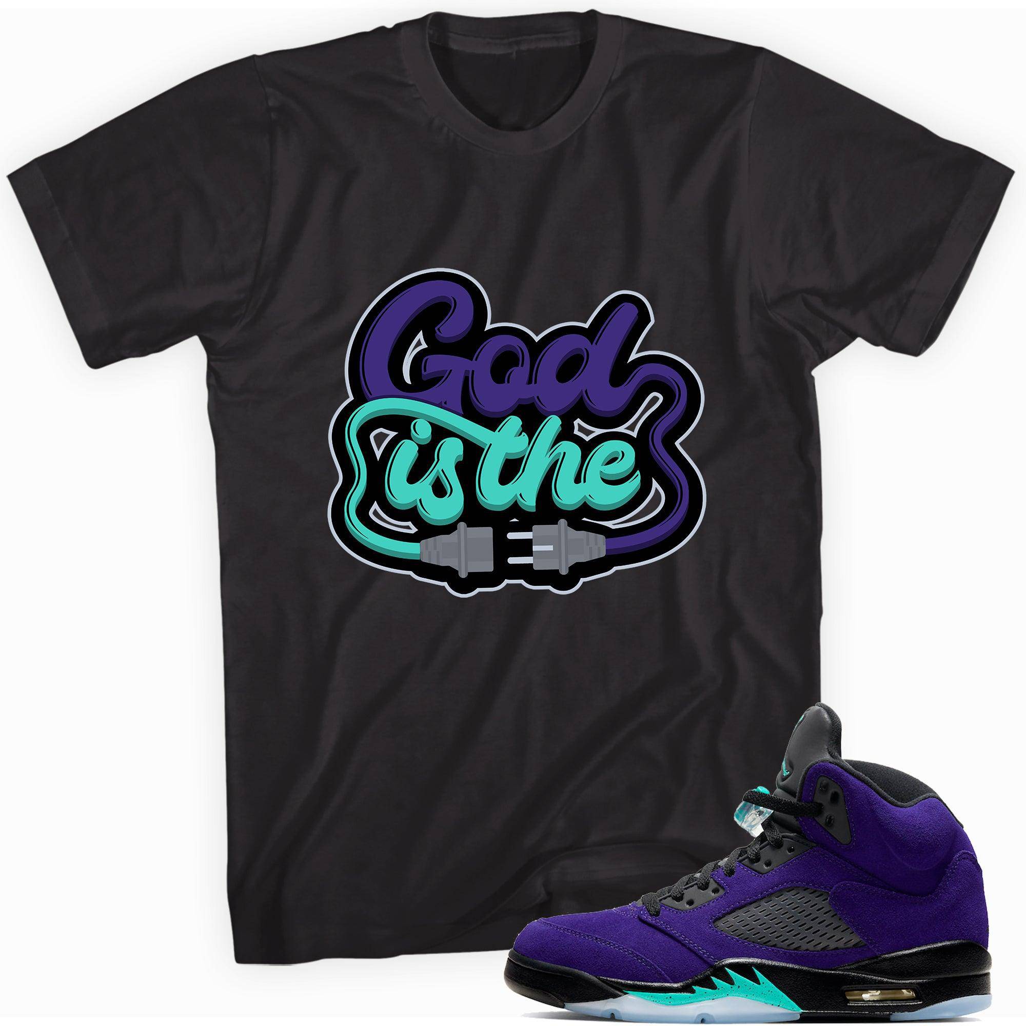 5s Alternate Grape Shirt God Is