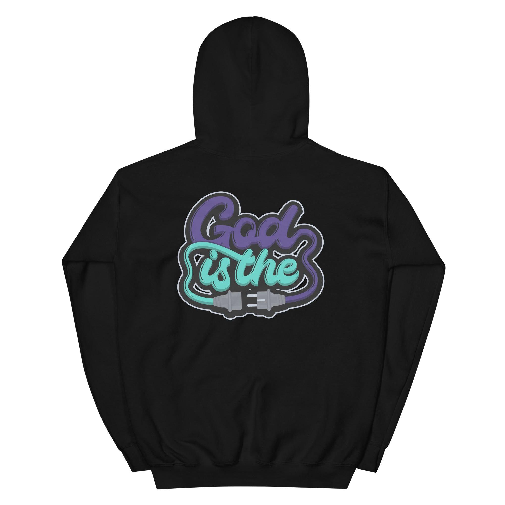 5s Alternate Grape Hoodie God Is