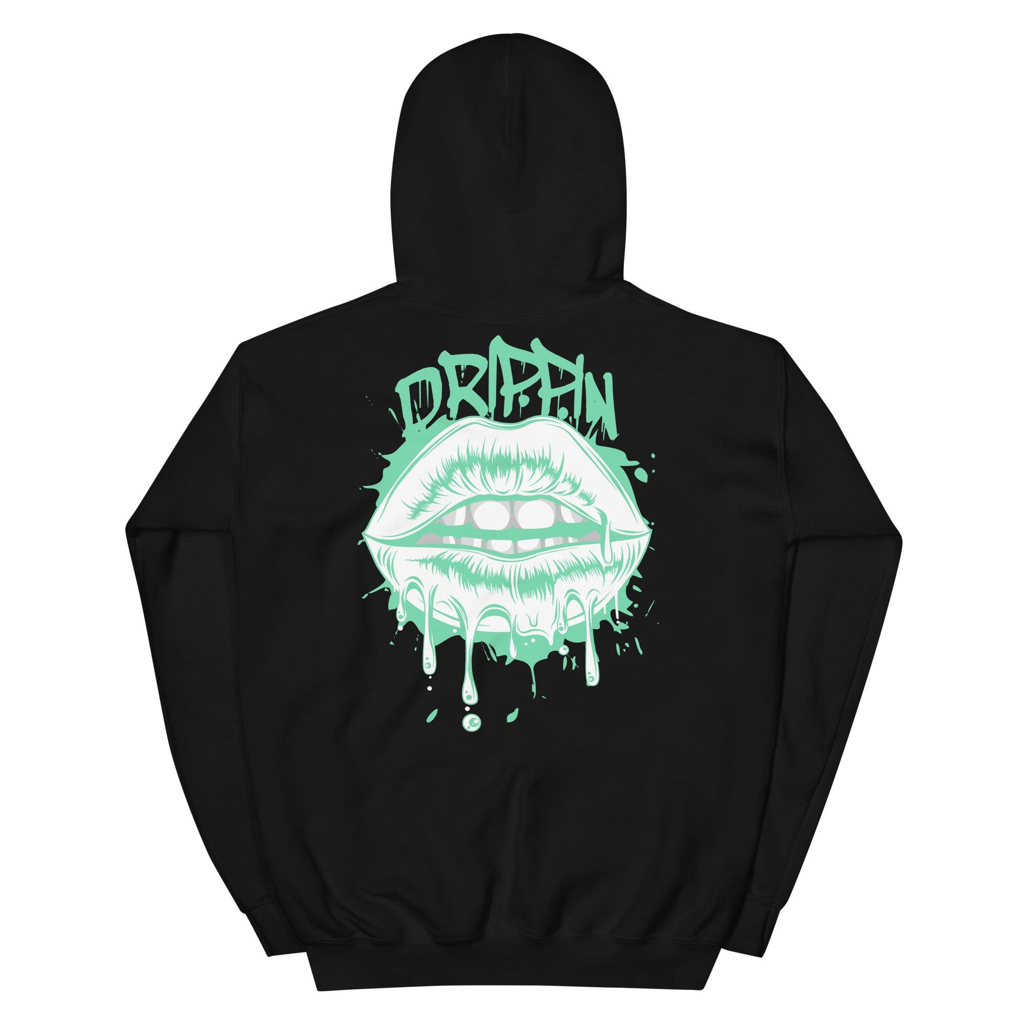 Dunks Low Green Glow Hoodie Drippin Lips