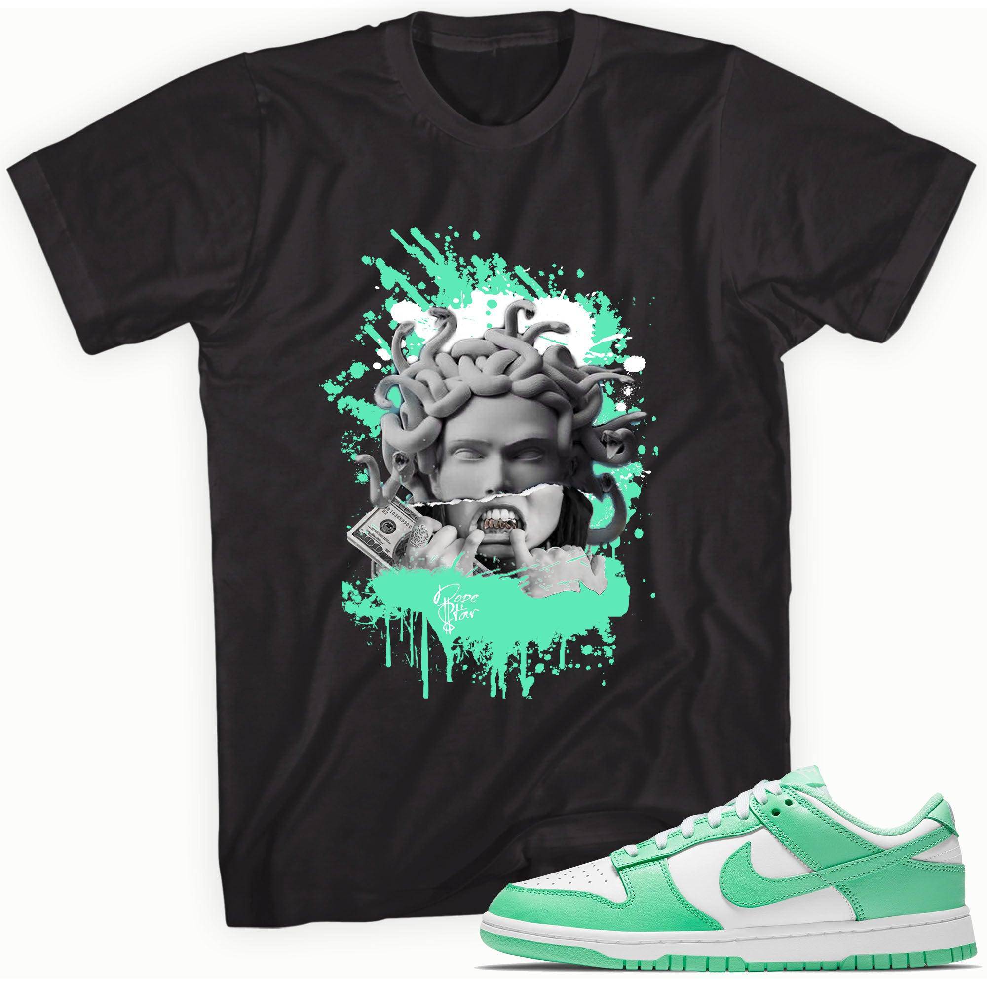 Dunks Low Green Glow Shirt Medusa