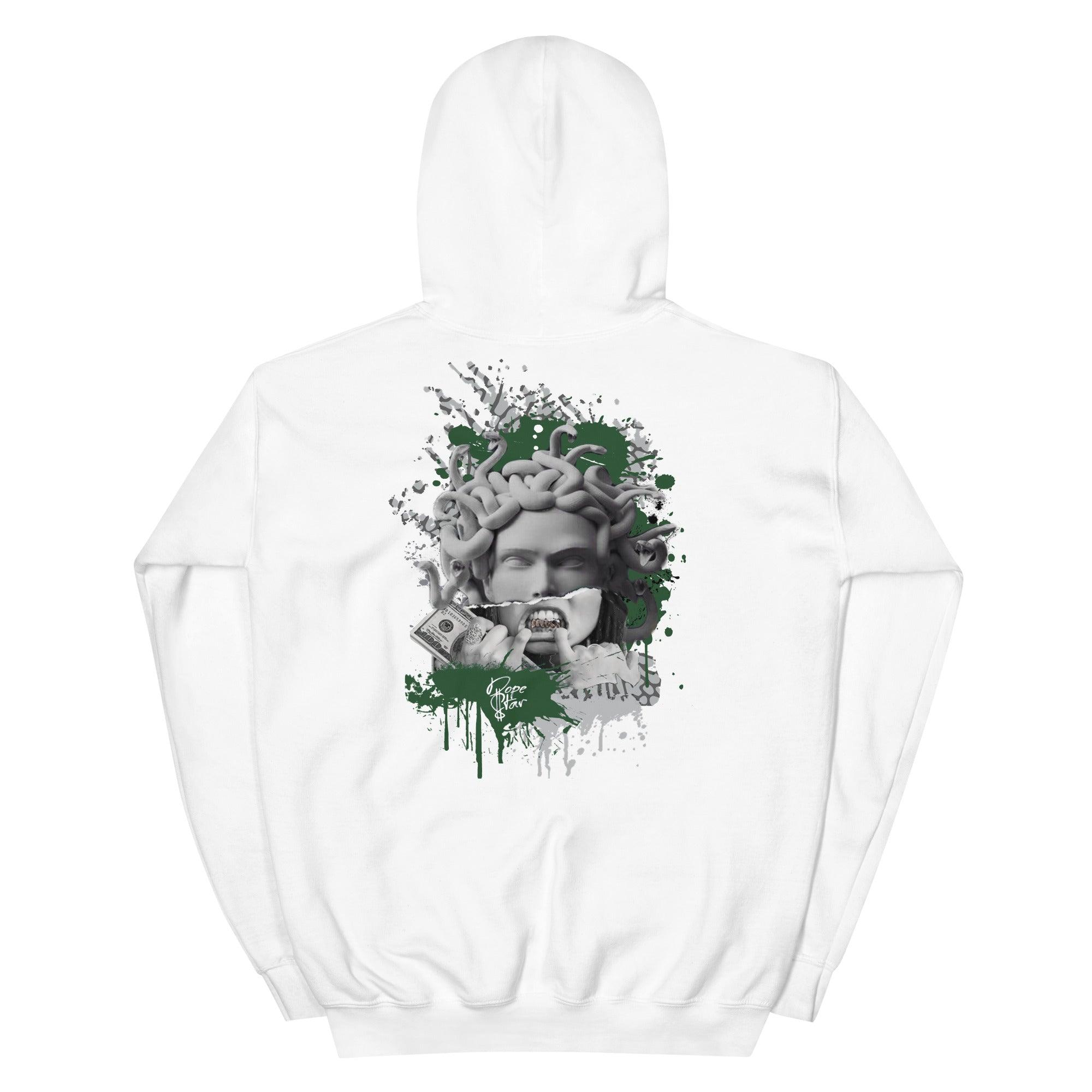 3s Pine Green Hoodie Medusa