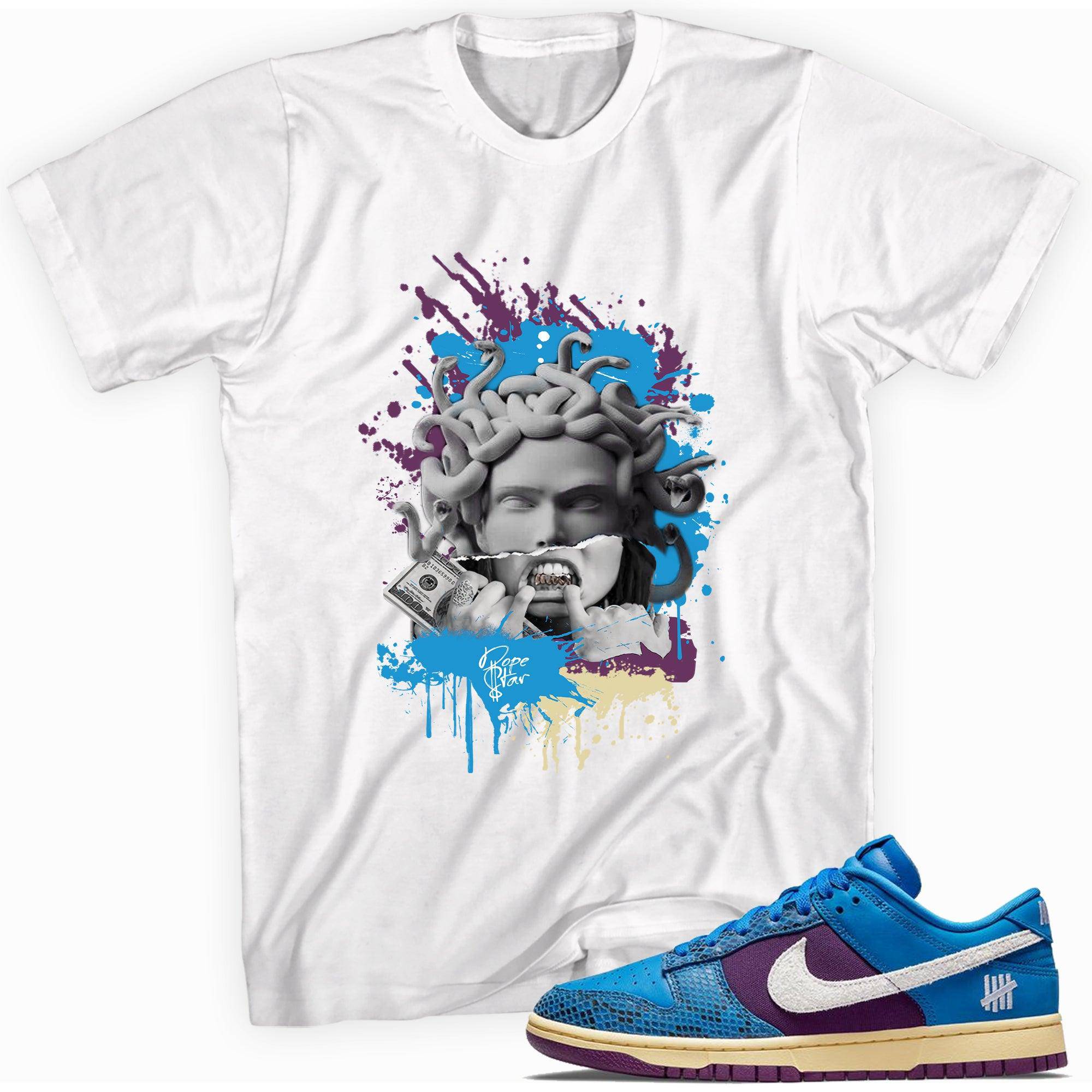 Nike Dunks Low Undefeated 5 On It Dunk vs AF1 Shirt - Medusa