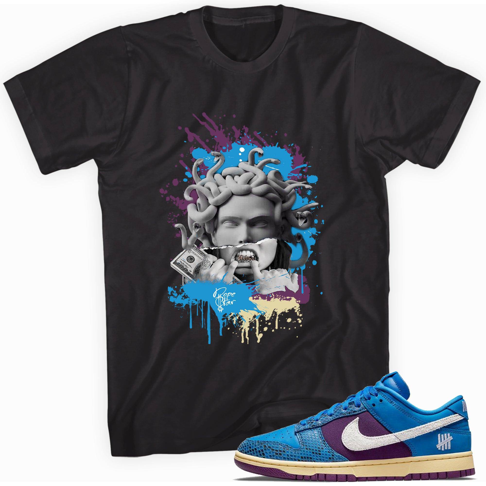 Nike Dunks Low Undefeated 5 On It Dunk vs AF1 Shirt - Medusa