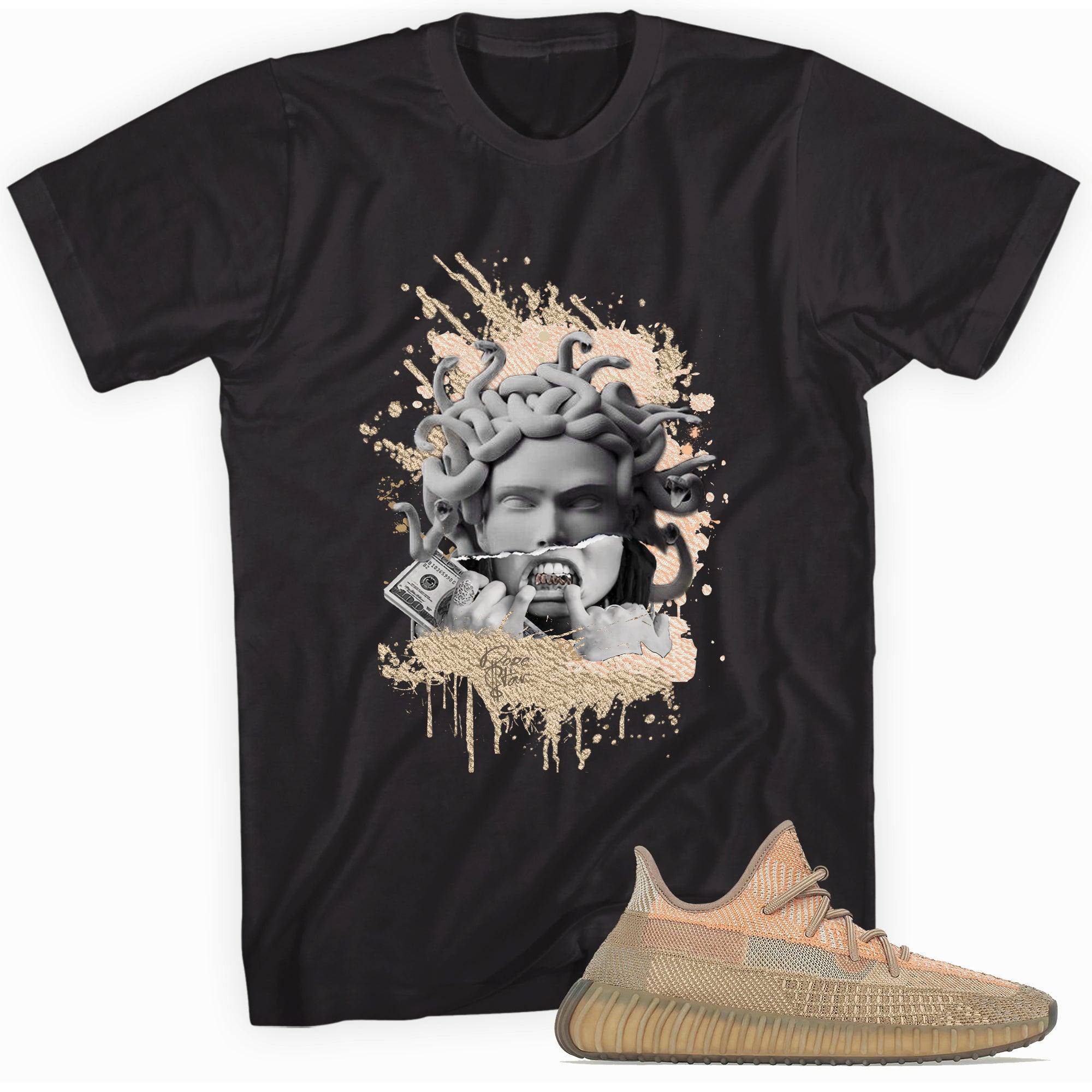 Yeezy Boost 350 V2s Sand Taupe Shirt - Medusa