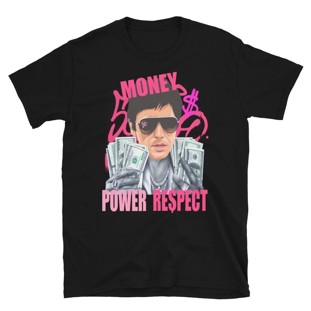 14s Low Shocking Pink Shirt Tony Montana