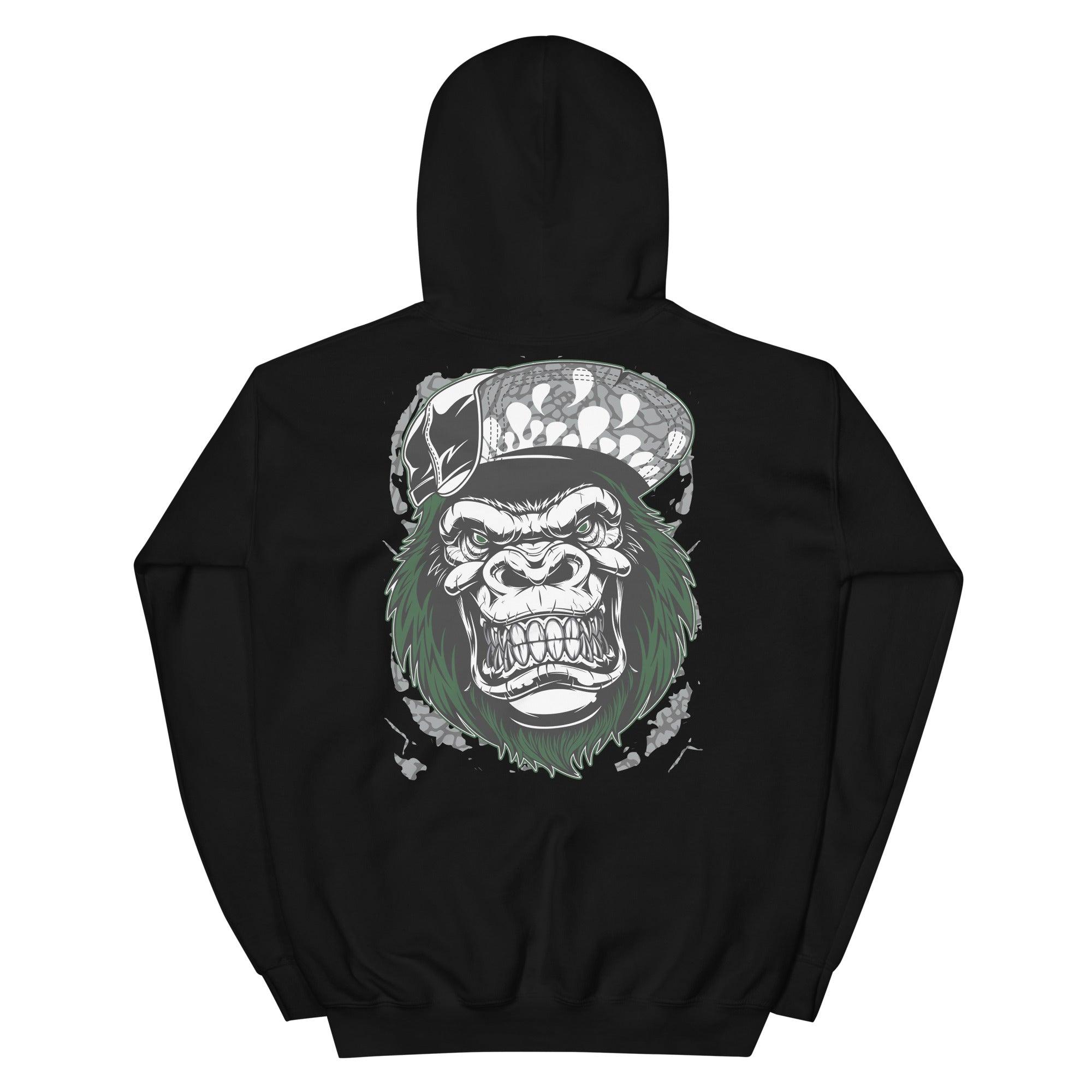 3s Pine Green Hoodie Gorilla Beast