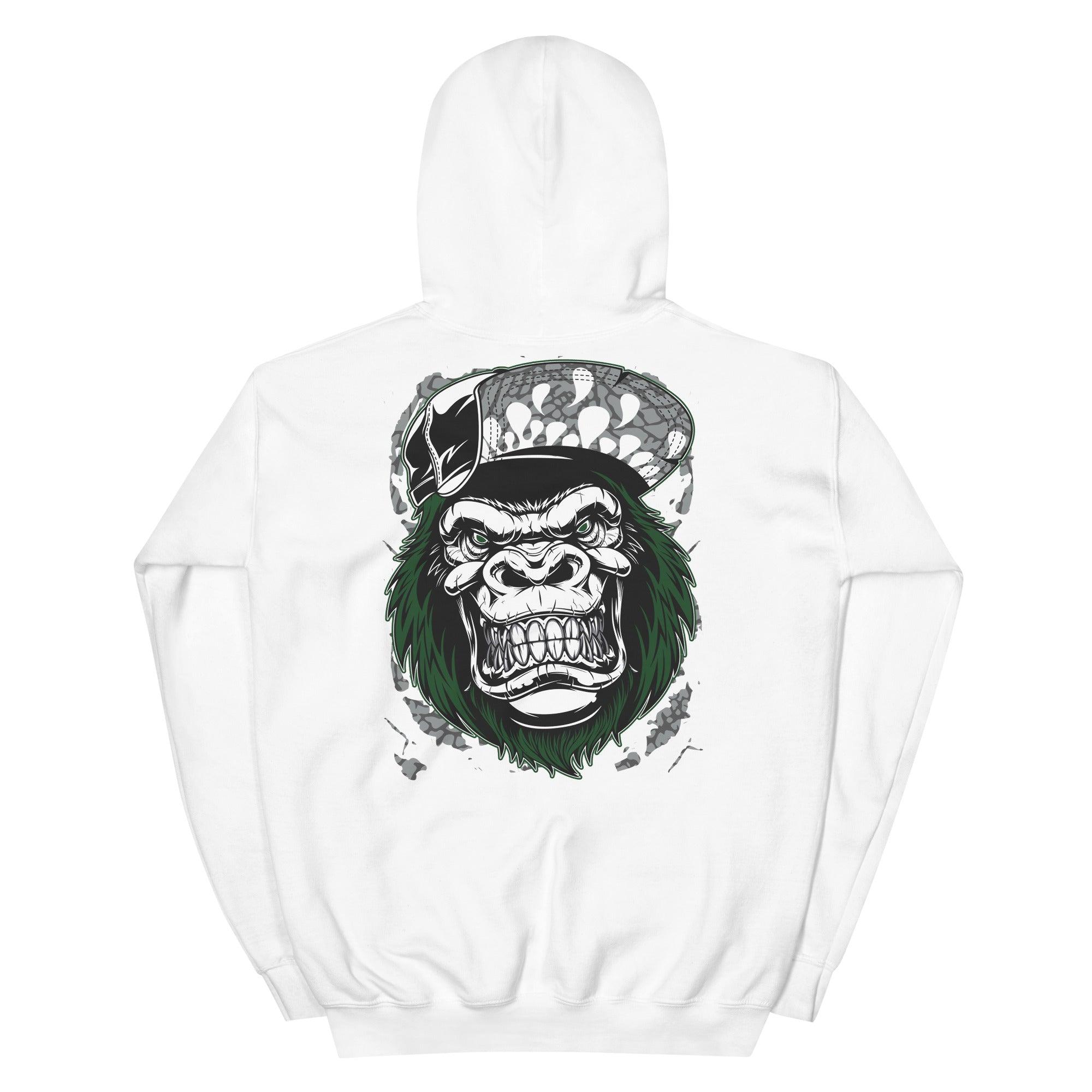 3s Pine Green Hoodie Gorilla Beast