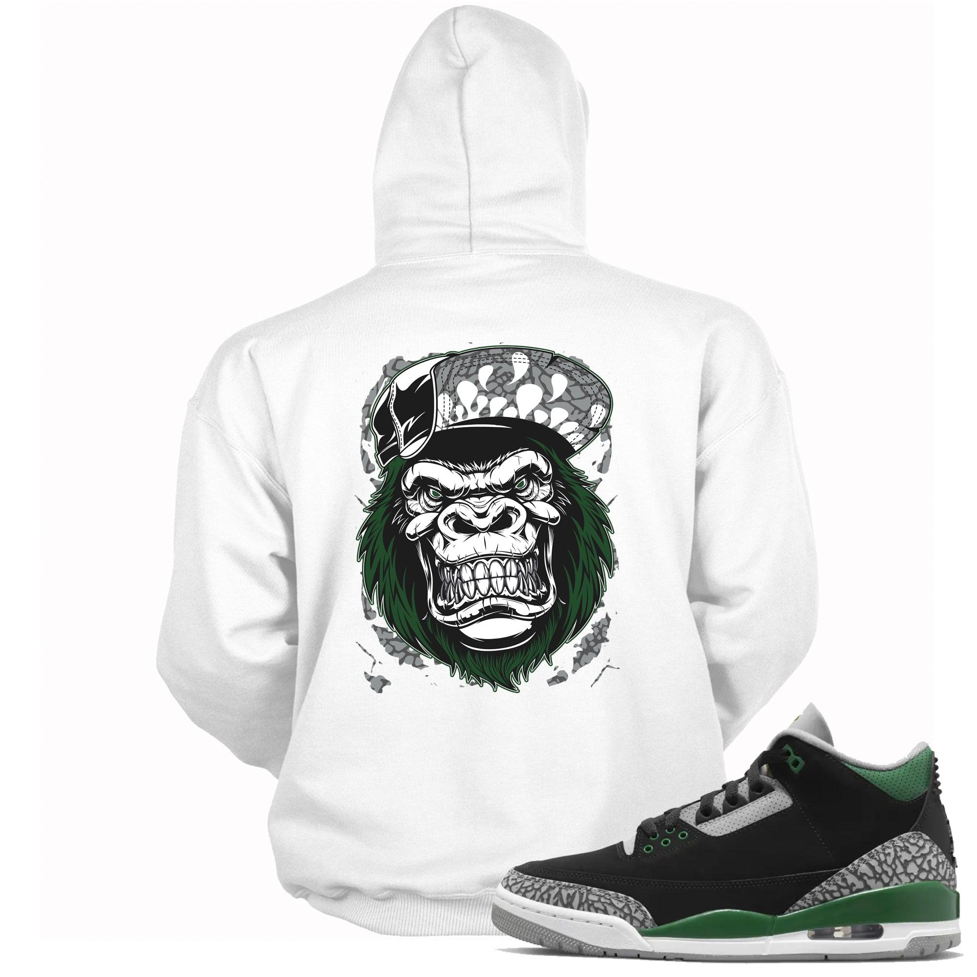 3s Pine Green Hoodie Gorilla Beast